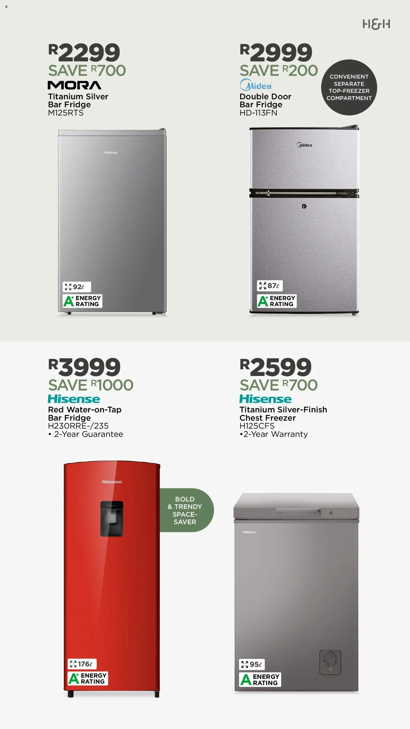 New House and Home catalogue – valid from 05.01.2026 | Page: 13 | Products: Freezer, Fridge, Chest freezer