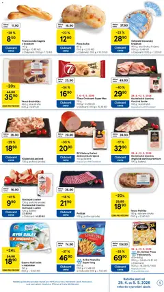 Náhled letáku Aviko Hranolky Super long, 600 g od 29.04.2026 | Strana: 5 | Produkty: Salám, Kuřecí debrecínka, Gothajský salám, Croissant