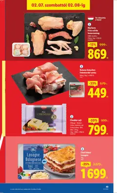 Lidl Akciós újság - amely érvényes a következő dátumtól: 05.02.2026 | Oldal: 43