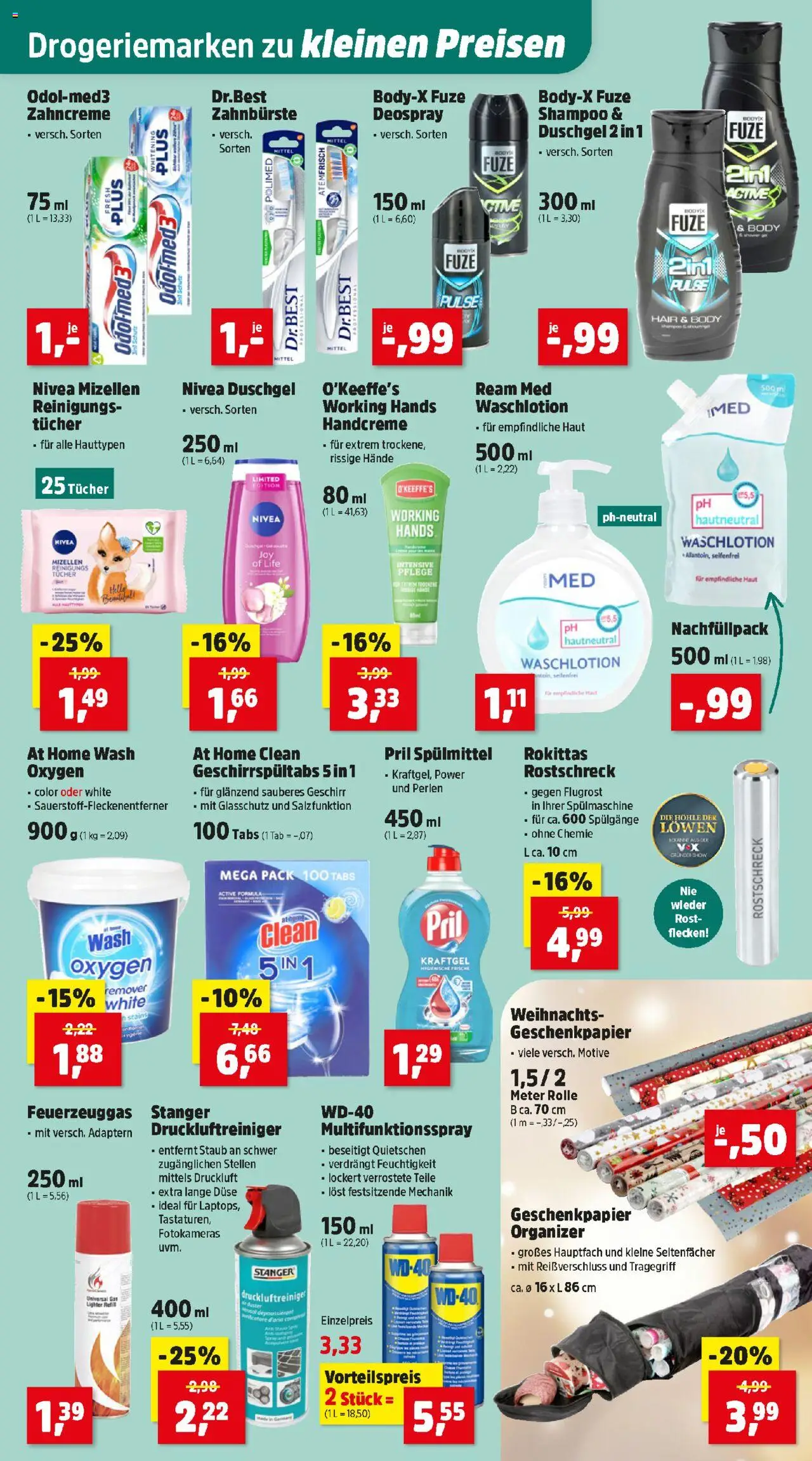Thomas Philipps Flugblatt gültig ab 13.10.2025 | Seite: 7 | Produkte: Shampoo, Handcreme, Duschgel, Zahnbürste