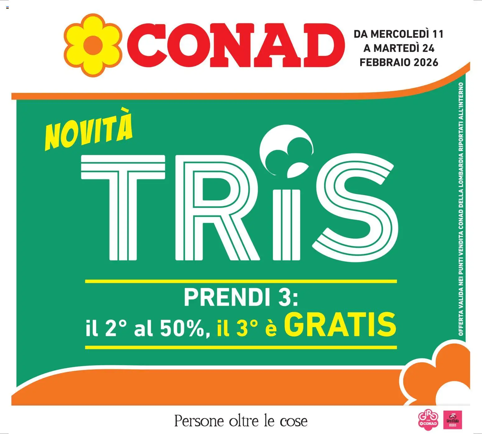 Volantino Conad del 11.02.2026 | Pagina: 1