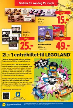 Lidl - Tilbudsavis gyldig fra 15.03.2026 | Side: 9 | Produkter: Flødeboller, Hindbær, Nougat, Søm