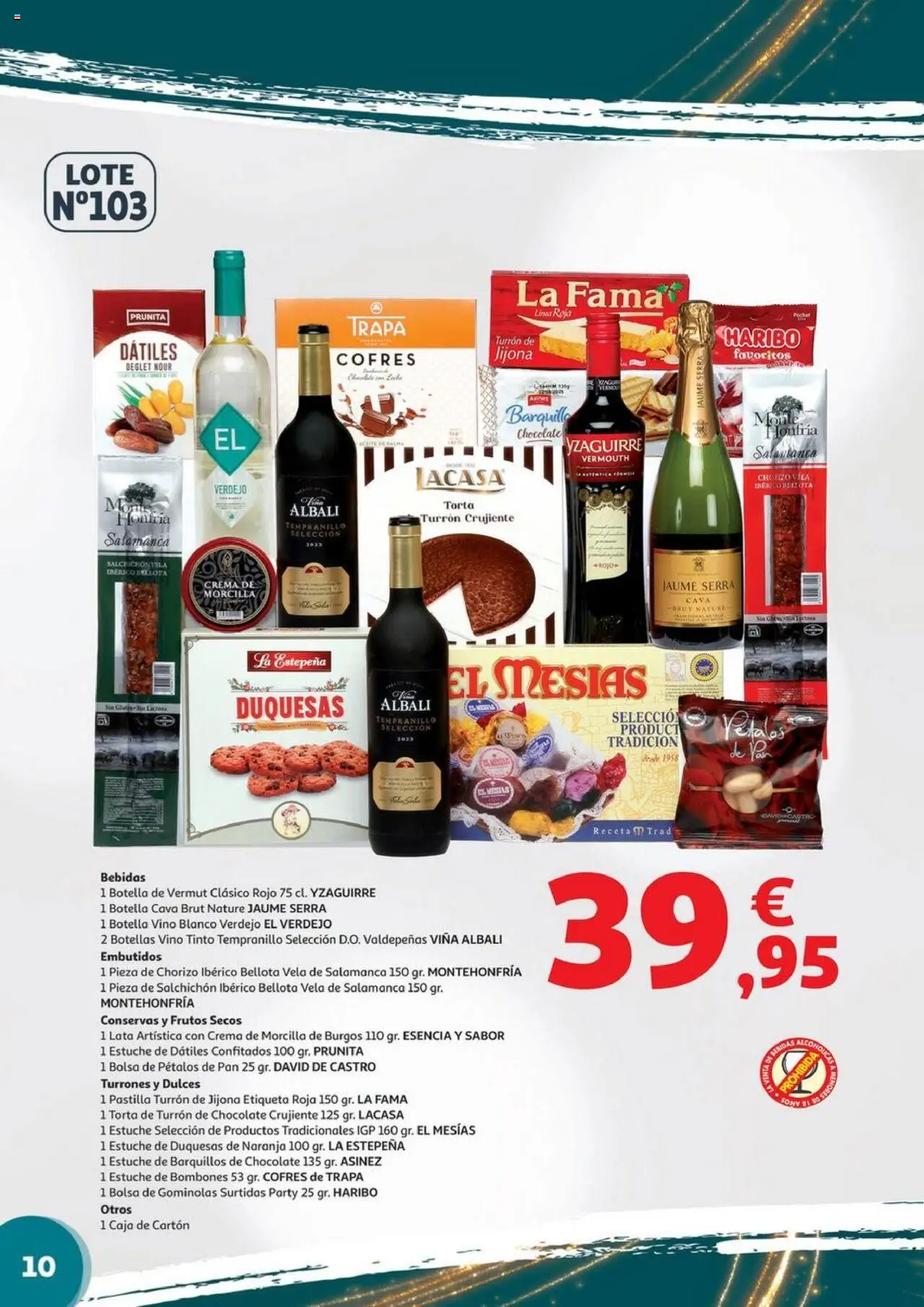 Alcampo - Valencia y Castellón │ válido desde el 06.11.2025 | Página: 10 | Productos: Pan, Crema, Bolsa, Caja