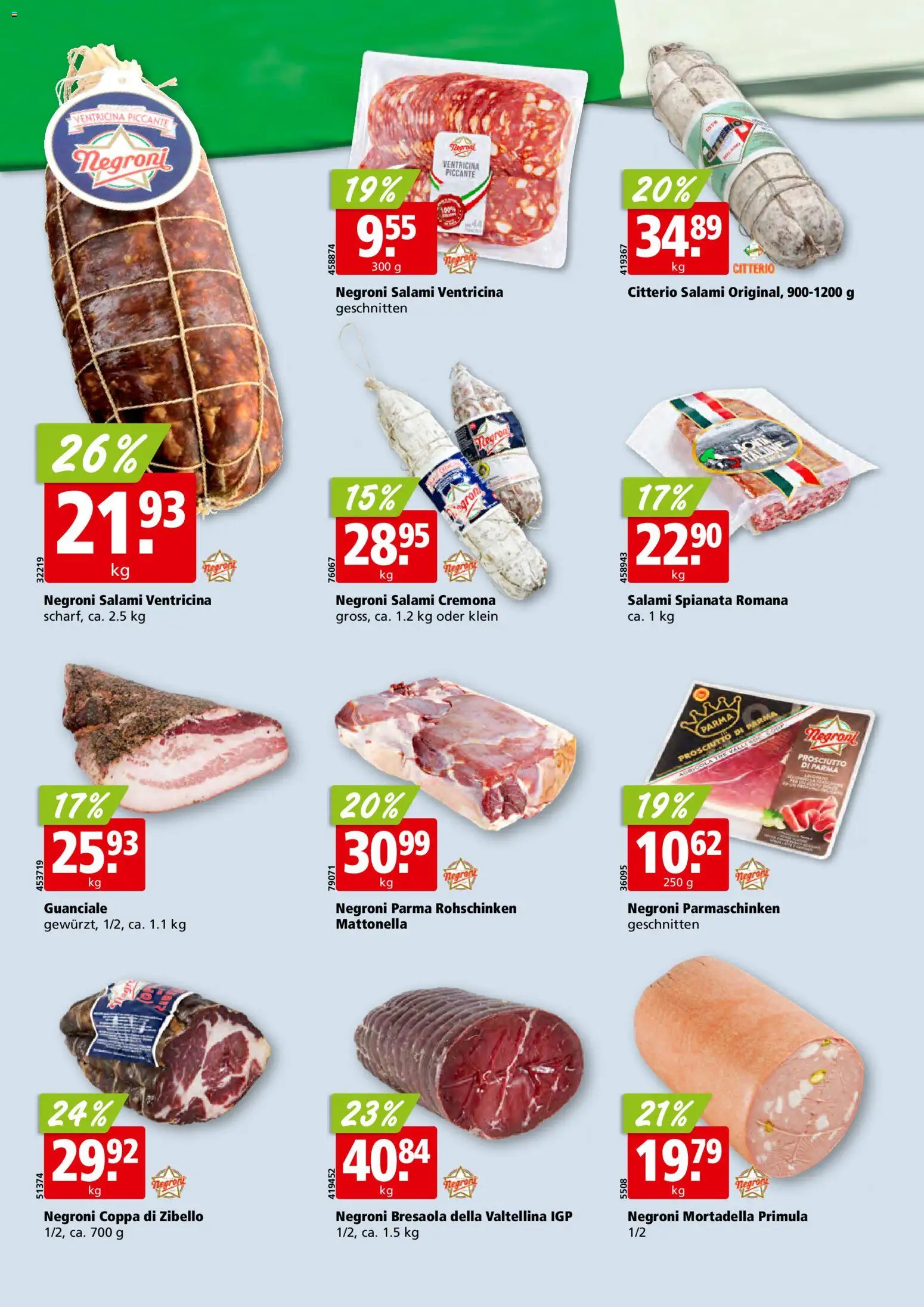 Aligro aktionen – gültig ab 20.04.2026 | Seite: 18 | Produkte: Salami