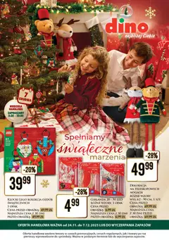 Pogląd oferty "Dino Gazetka - Spełniamy świąteczne marzenia" - ważna od 24.11.2025