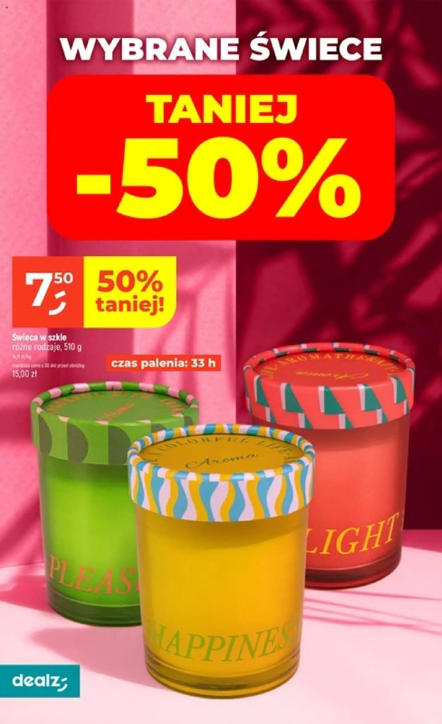Dealz gazetka od 23.04.2026 | Strona: 38 | Produkty: Świece