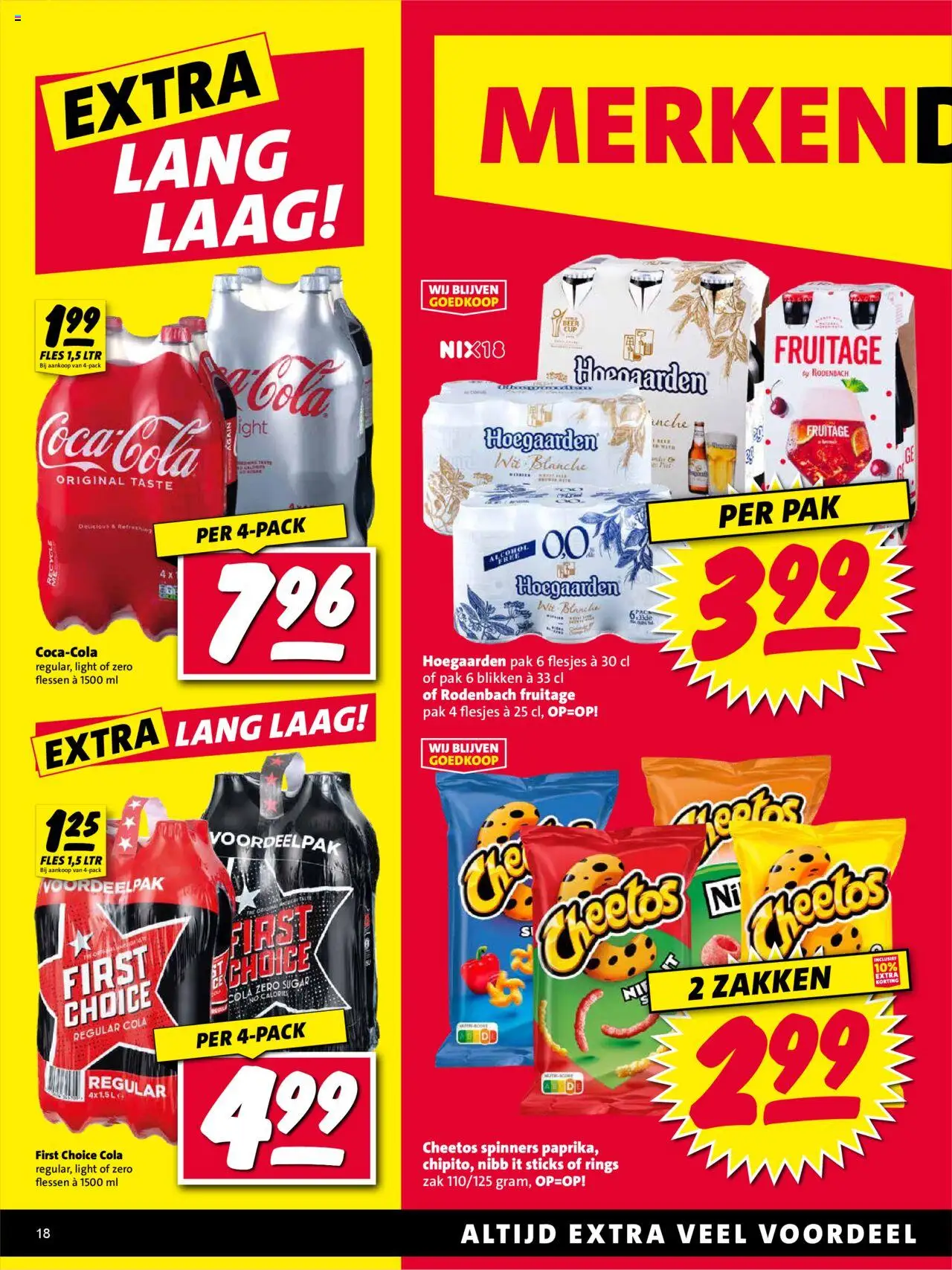  | Pagina: 18 | Producten: Fles, Zak, Cheetos, Alcohol