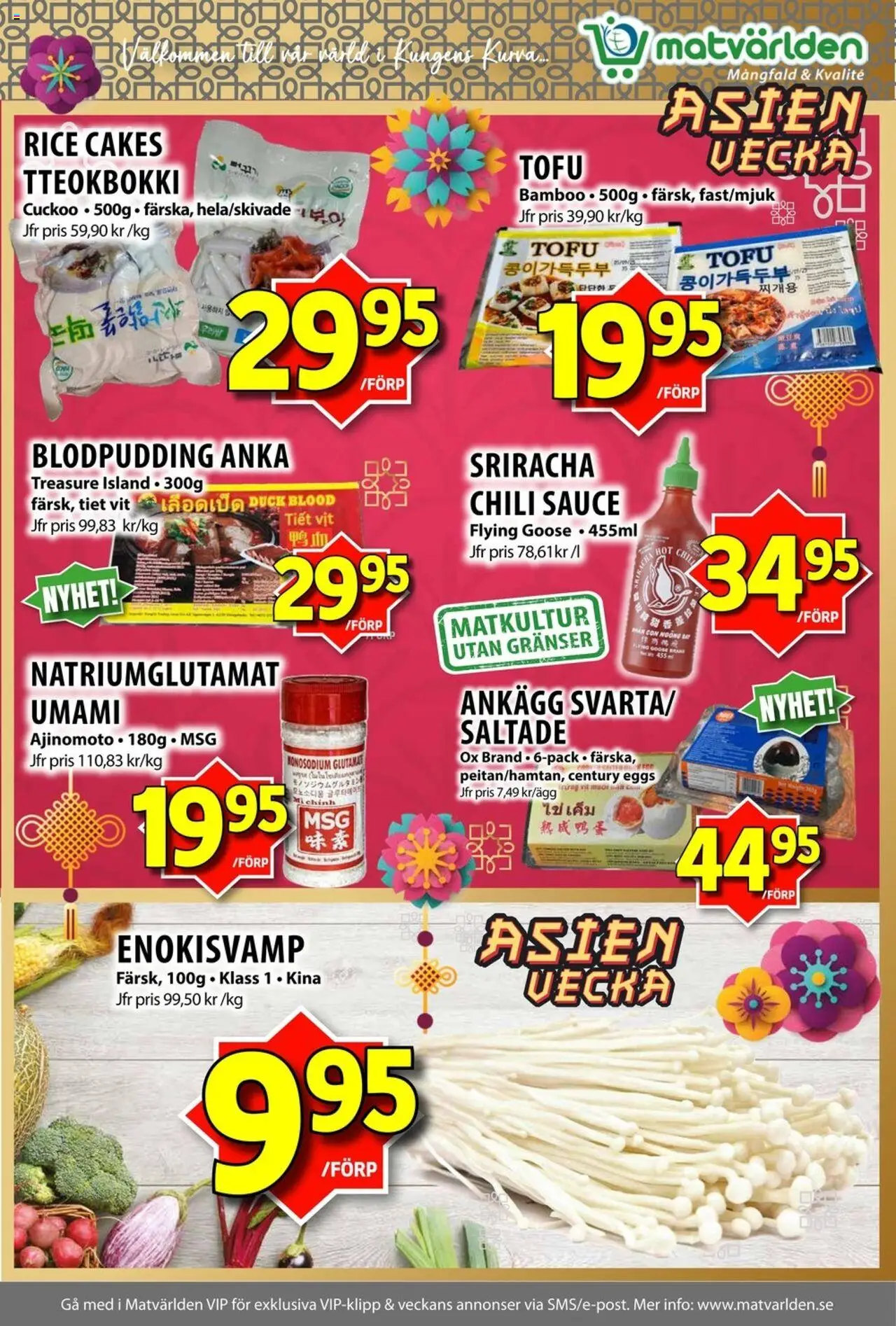 Matvärlden reklamblad aktuell från 18.08.2025 | Sida: 2 | Produkter: Chili