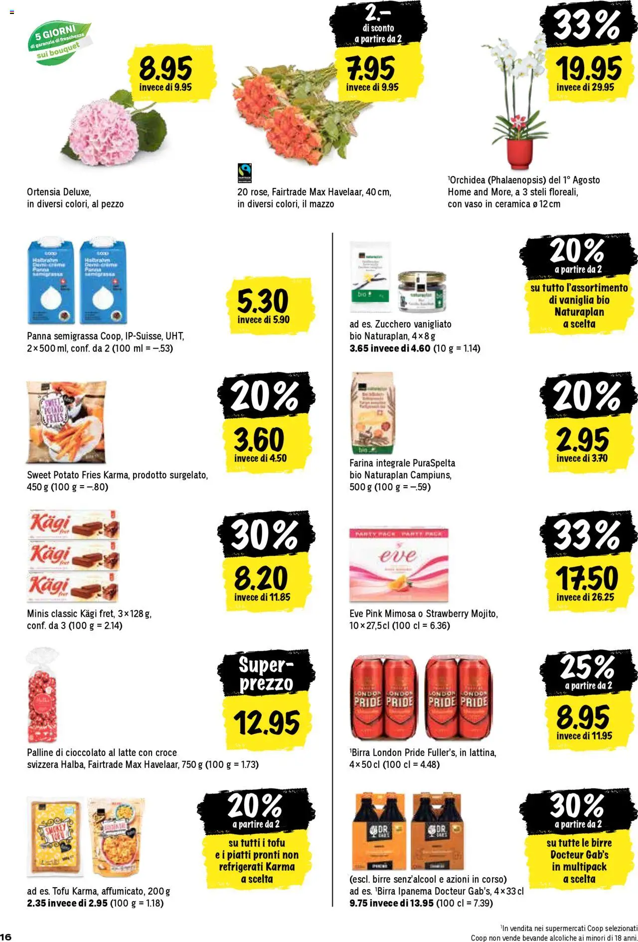 Coop - Una settimana di azioni ab 24.07.2025 | Seite: 16