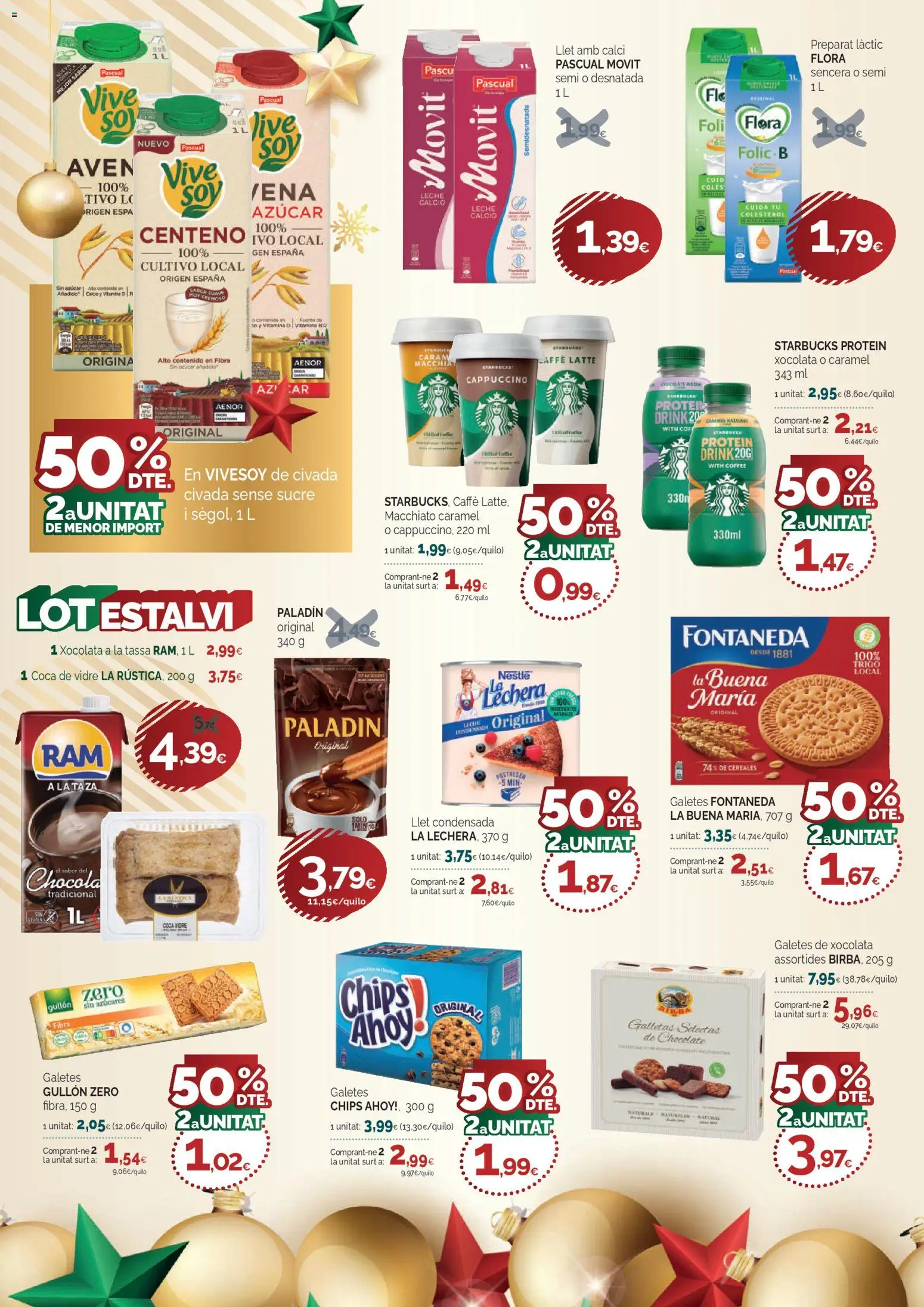 Condis folleto life │ válido desde el 17.12.2025 | Página: 16 | Productos: Leche, Chocolate, Cereales, Galletas