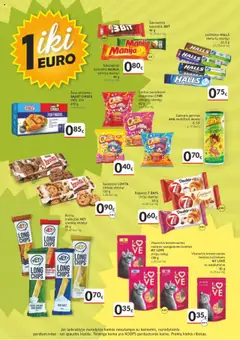 Koops - Leidinys│galioja nuo 21.07.2025 | Puslapis: 2 | Prekių: Greitai paruošiami makaronai, Šokoladinis batonėlis, Makaronai, Traškučiai