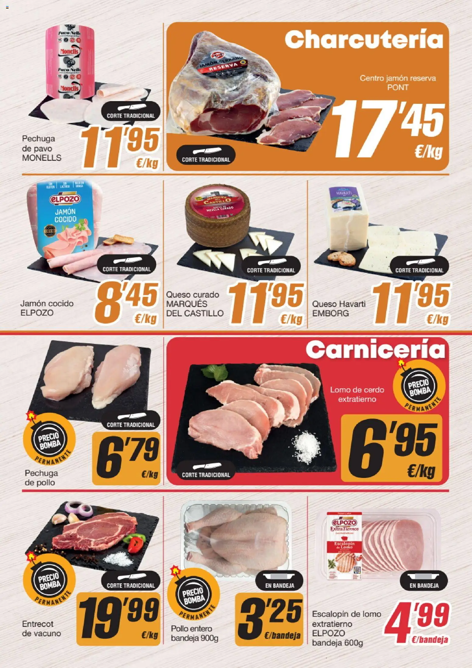 Economy Cash folleto │ válido desde el 09.04.2026 | Página: 3 | Productos: Jamón, Jamón cocido, Cerdo, Bandeja