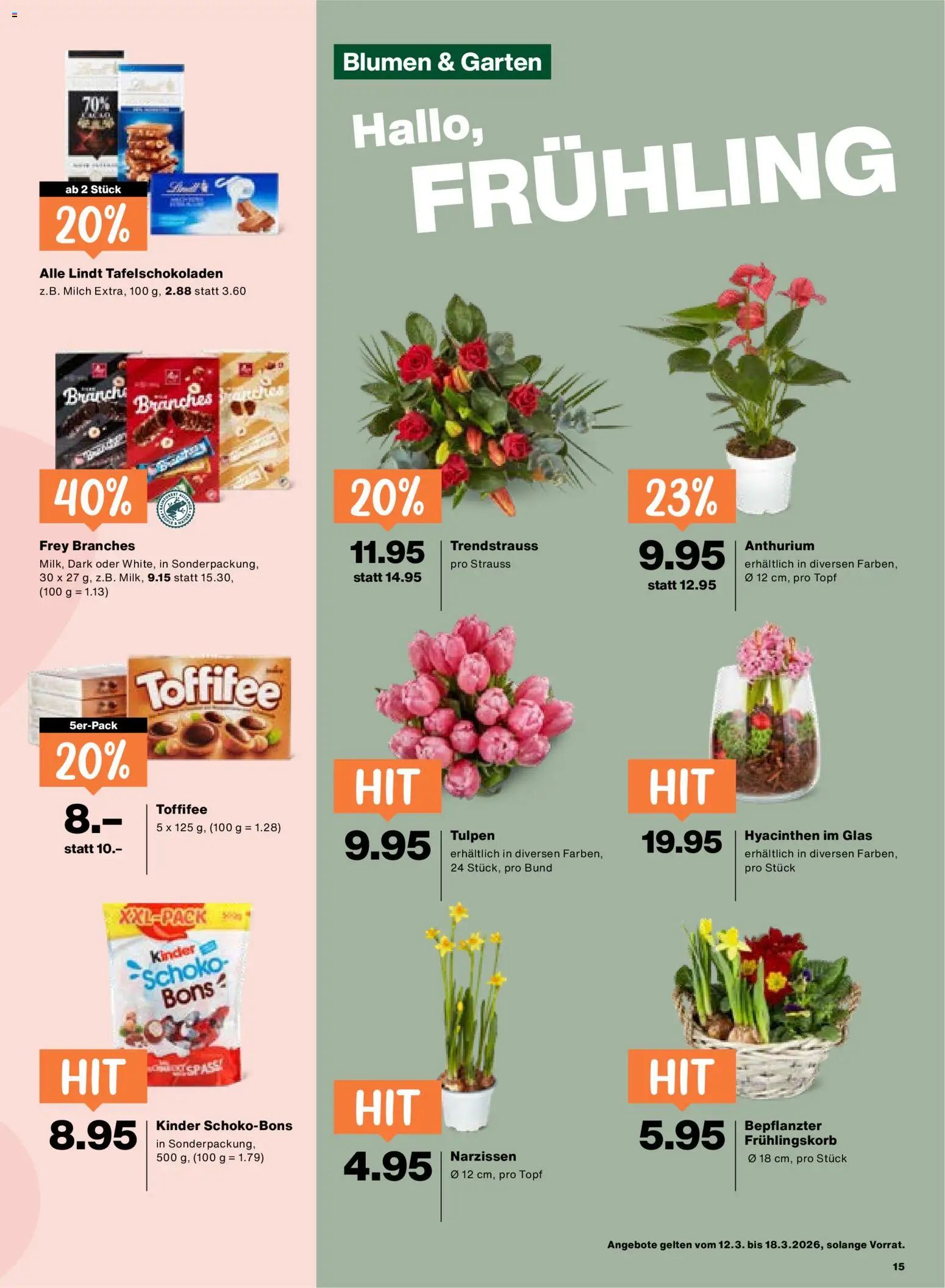 Migros aktionen – gültig ab 12.03.2026 | Seite: 15 | Produkte: Milch