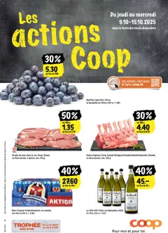 Coop - Les actions de la semaine ab 09.10.2025 gültig