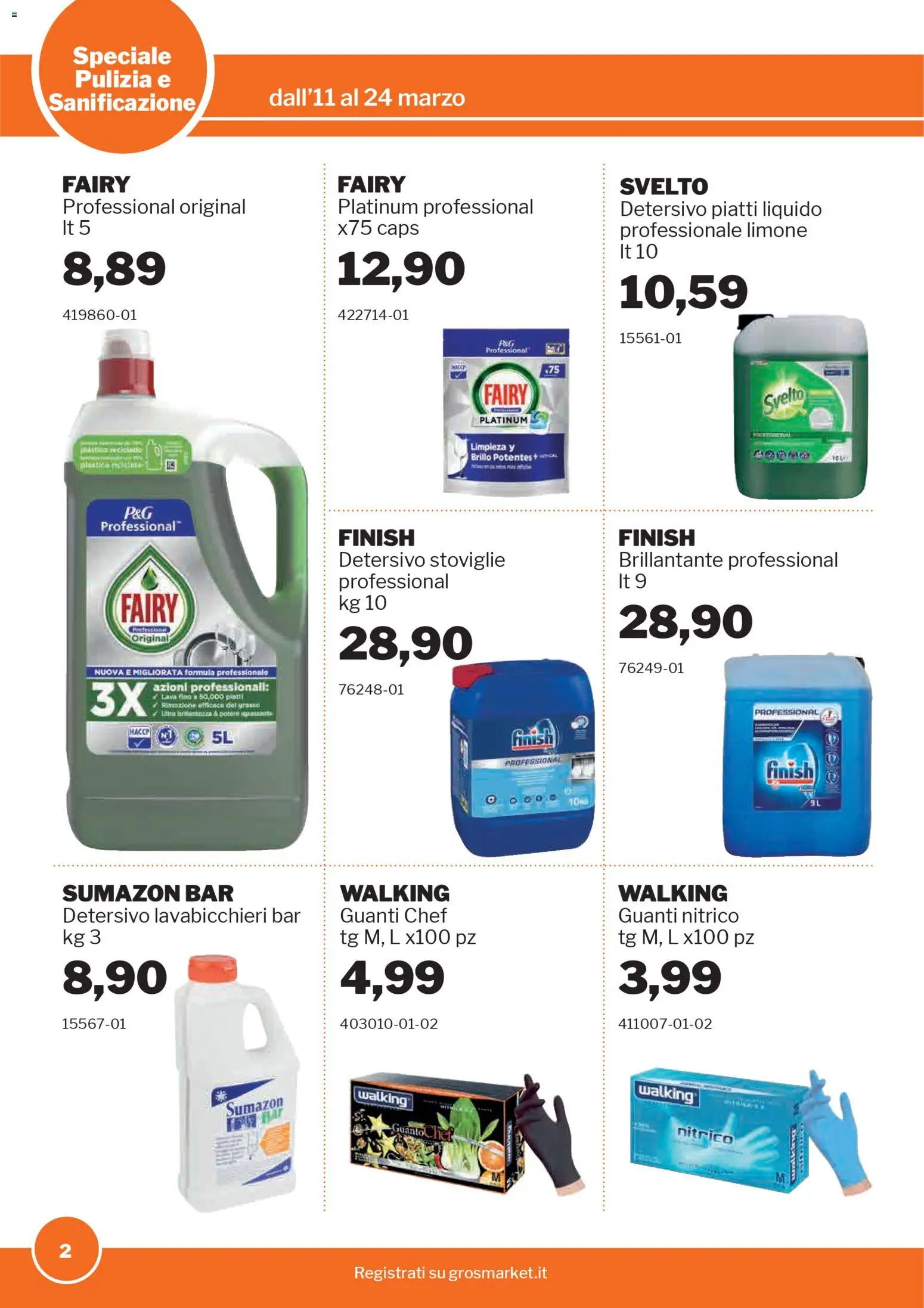 Volantino Sogegross del 11.03.2026 | Pagina: 2 | Prodotti: Limone, Guanti