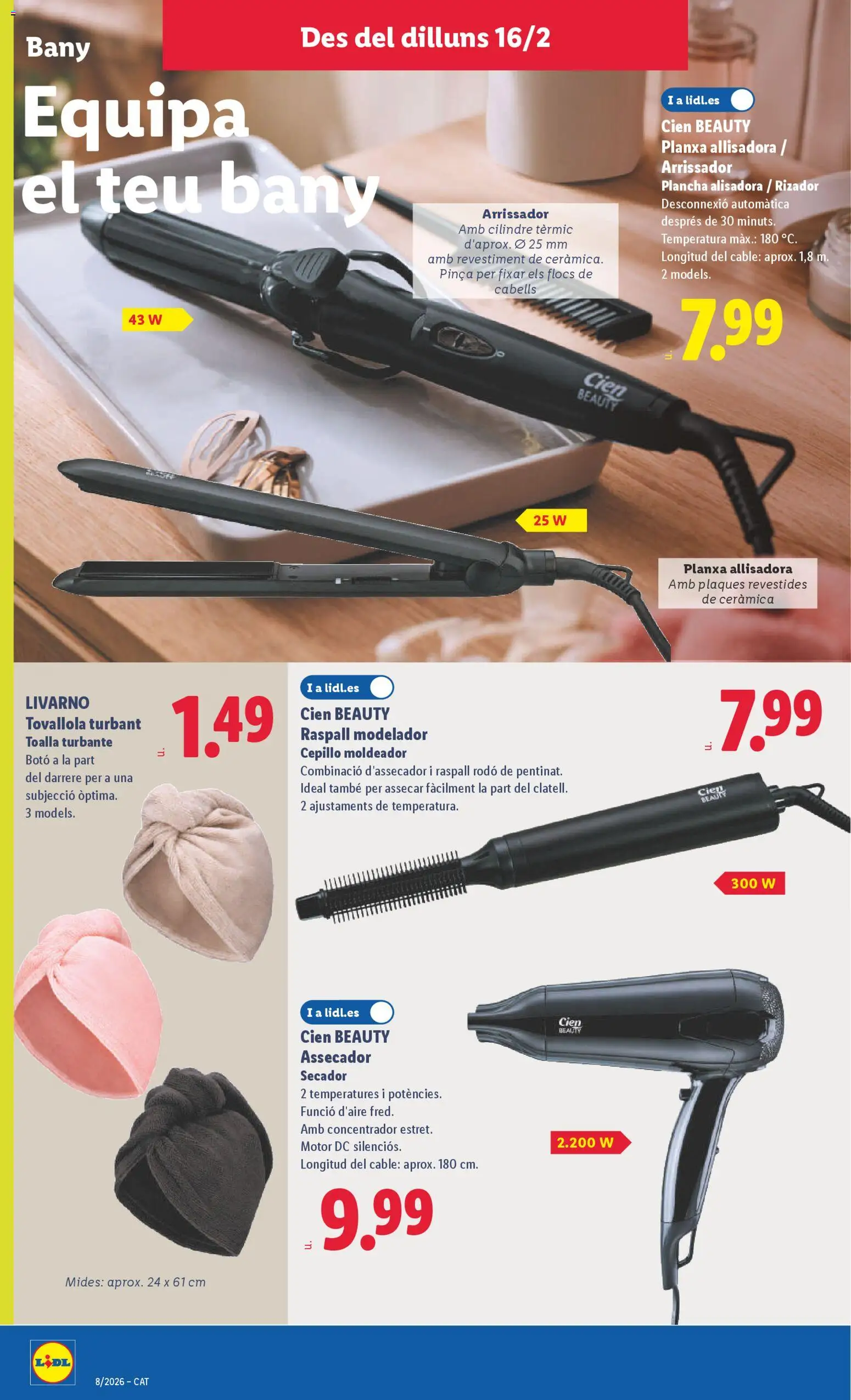 Lidl folleto de bazar │ válido desde el 16.02.2026 | Página: 12