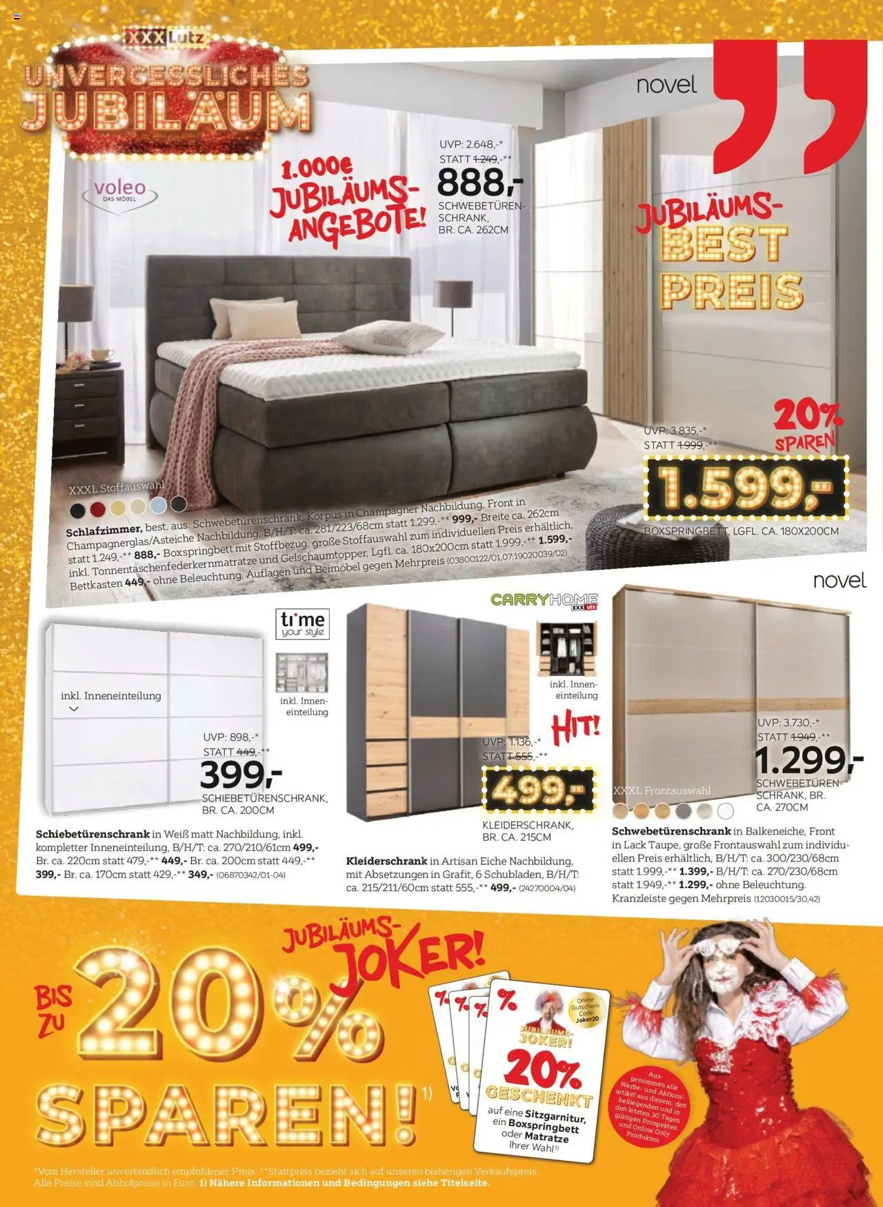 XXXLutz - Best Preis gültig ab 05.08.2025 | Seite: 8 | Produkte: Matratze, Kleiderschrank