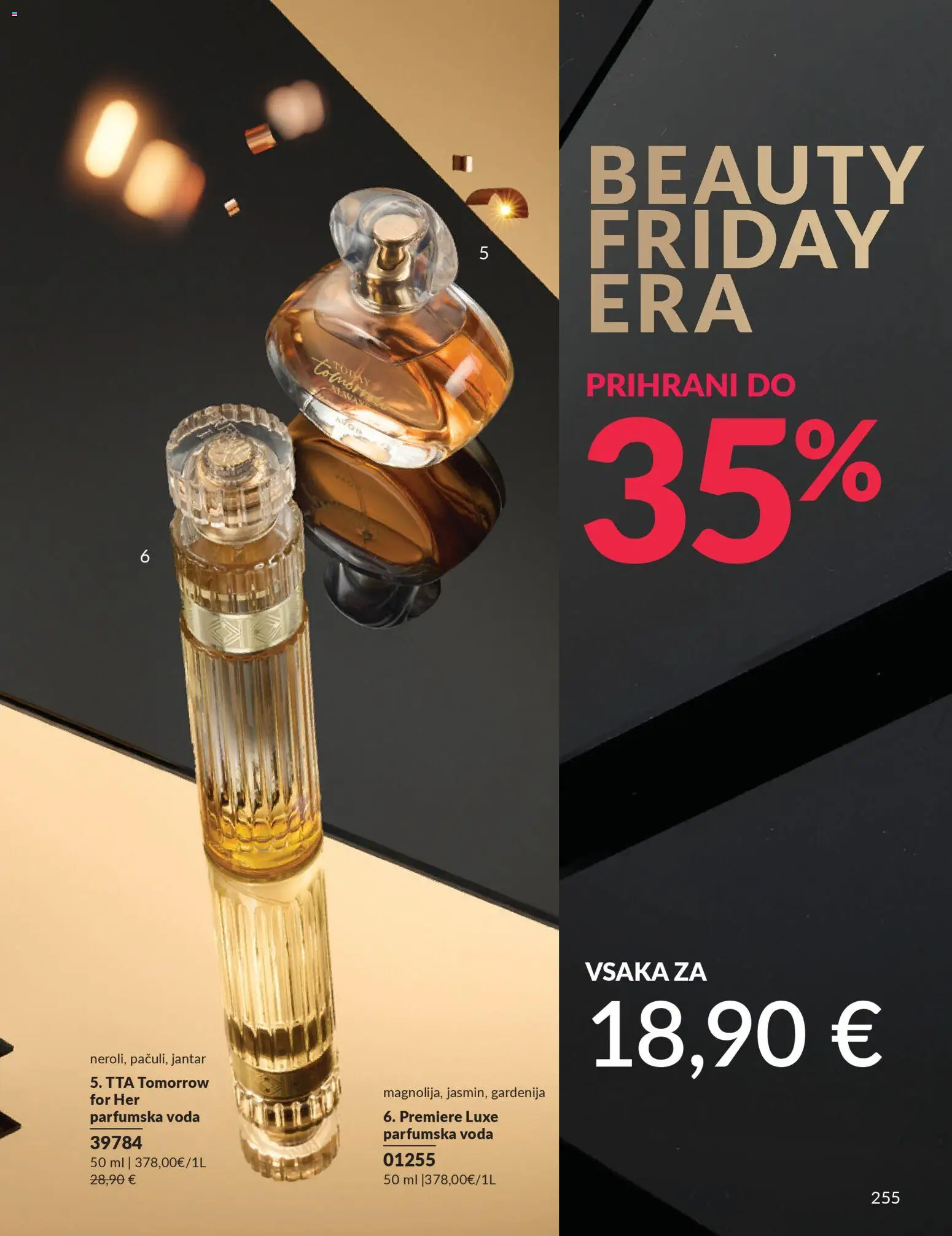 Novi Avon katalog ponudbe – veljaven od 01.10.2025 | Stran: 255 | Izdelki: Voda, Parfumska voda