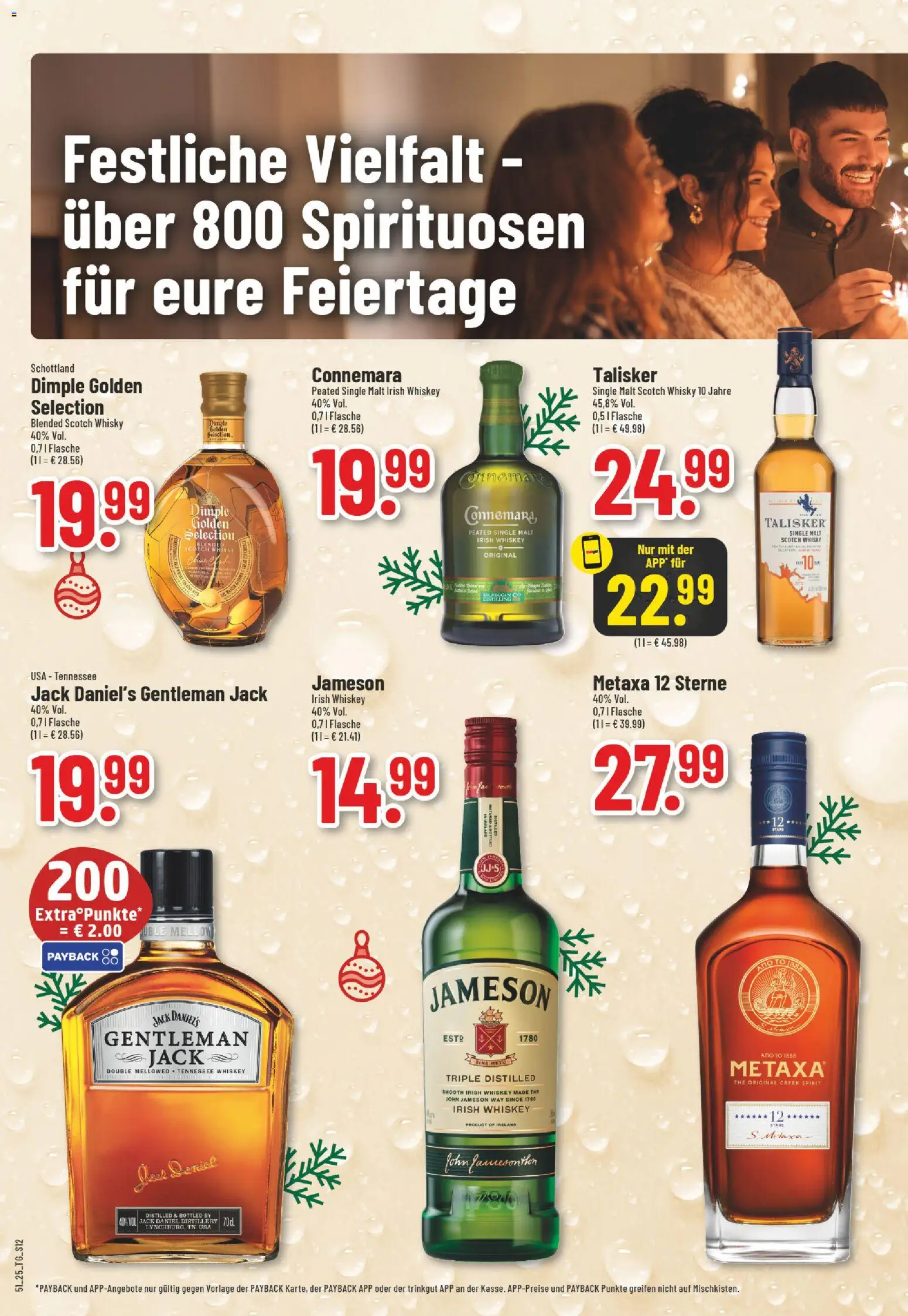 Trinkgut Prospekt – gültig ab 15.12.2025 | Seite: 14 | Produkte: Whisky, Jack Daniel's, Jameson, Metaxa