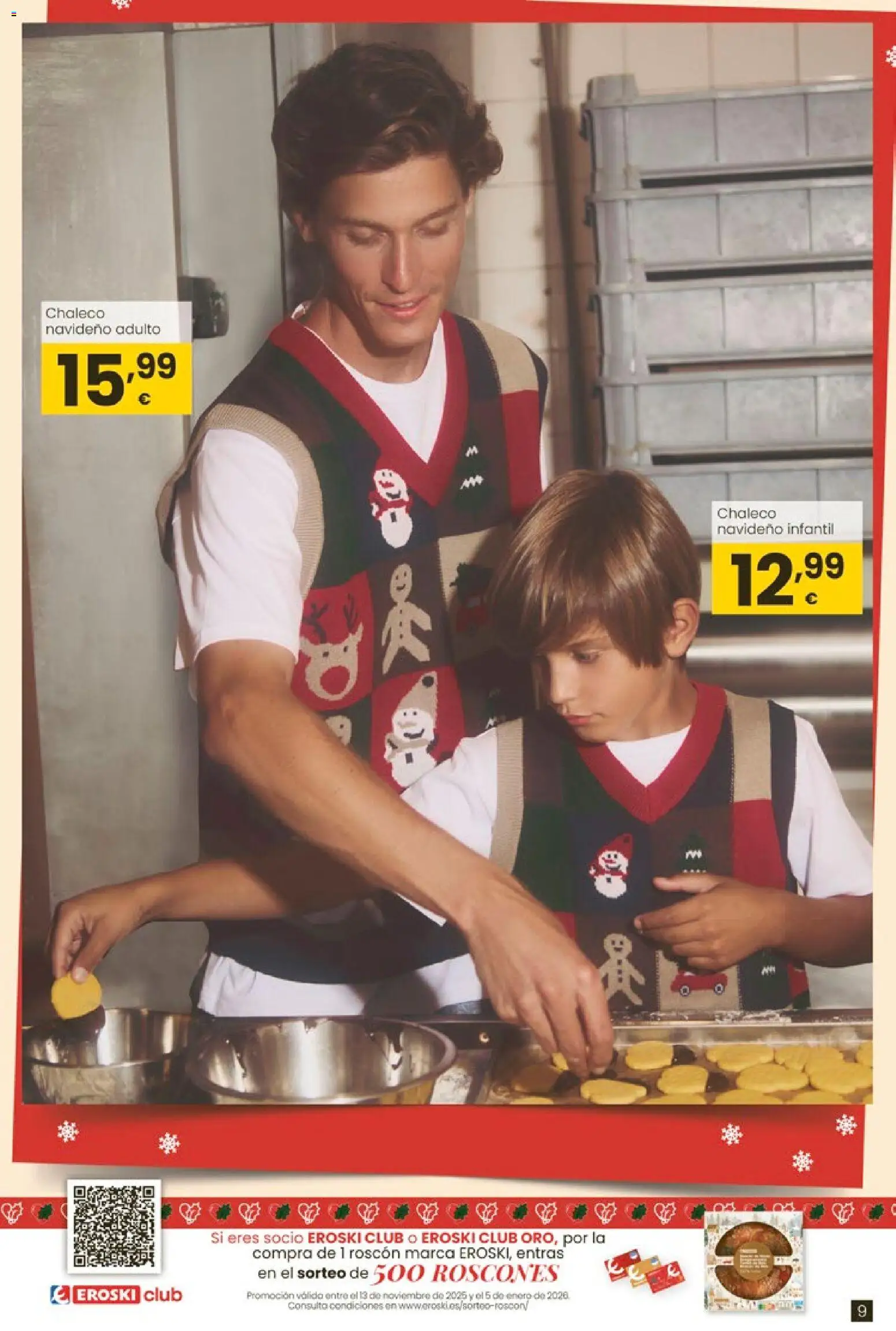 Eroski - Regalos │ válido desde el 02.12.2025 | Página: 9 | Productos: Chaleco