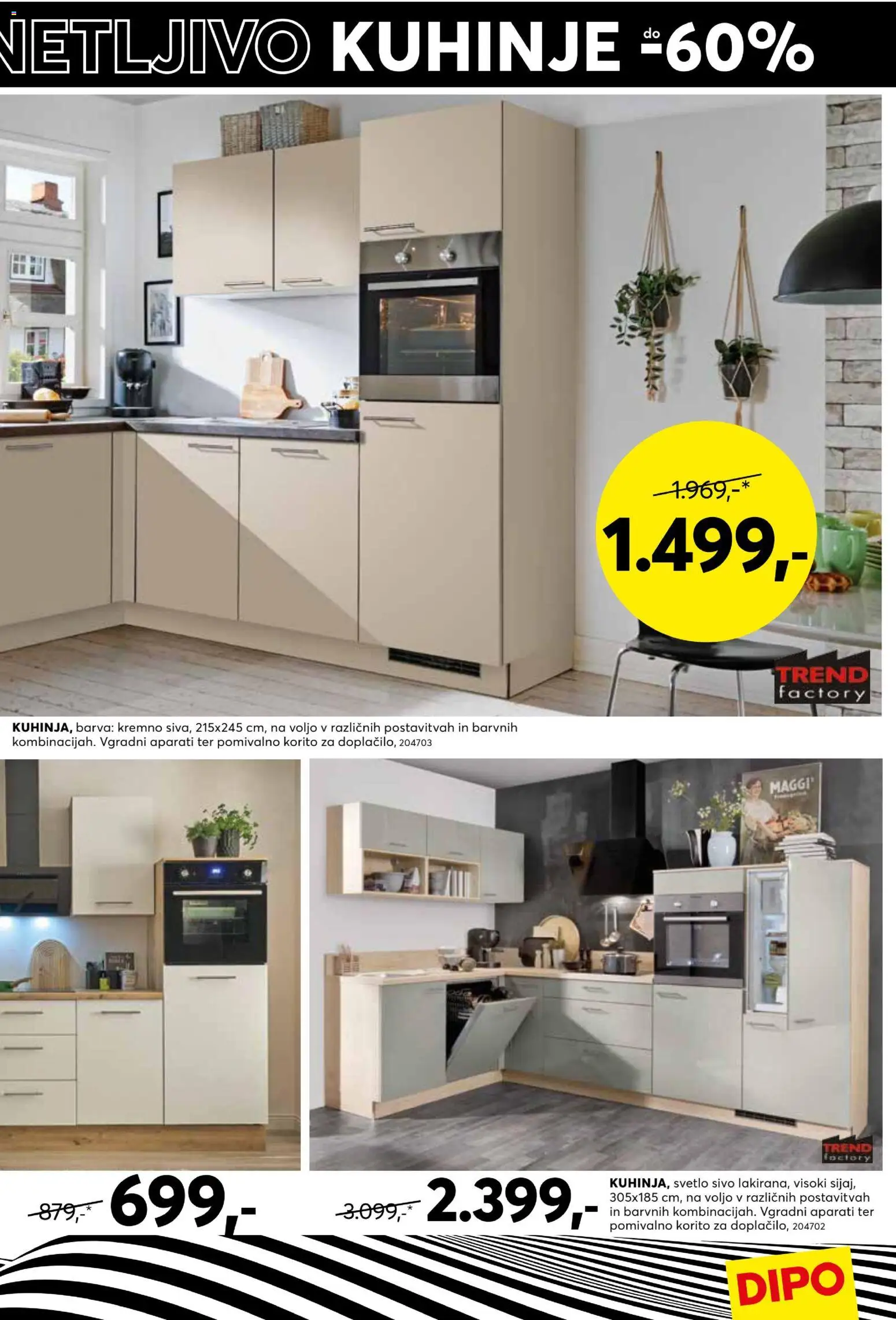 Novi Dipo katalog ponudbe – veljaven od 28.01.2026 | Stran: 3 | Izdelki: Pomivalno korito, Barva