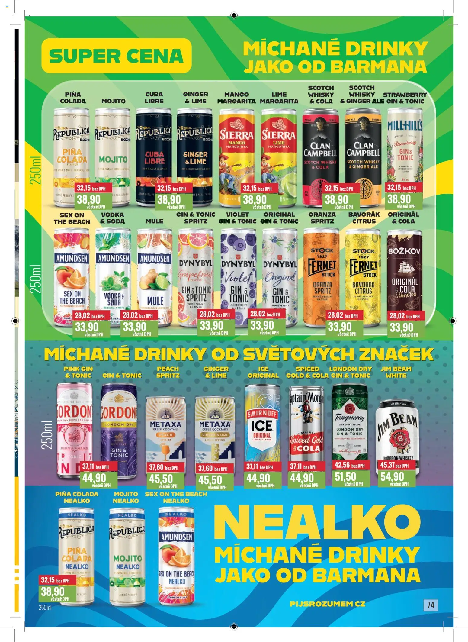 Ratio leták od 01.12.2025 | Strana: 75 | Produkty: Whiskey, Spritz, Fernet, Božkov