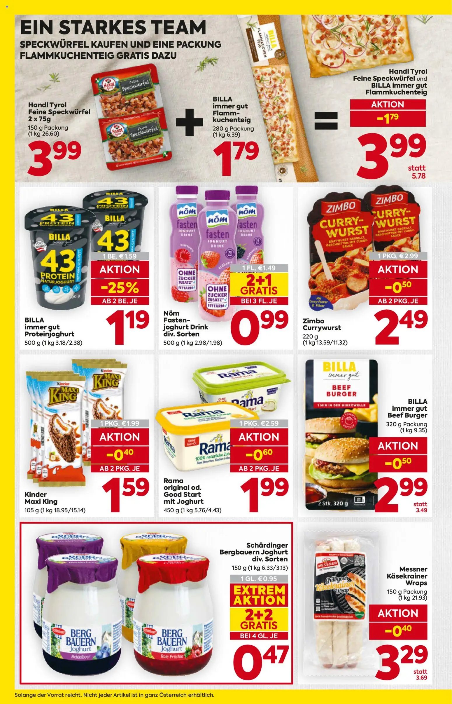 Billa Flugblatt - Niederösterreich gültig ab 08.01.2026 | Seite: 12 | Produkte: Zucker, Wurst, Bad, Joghurt