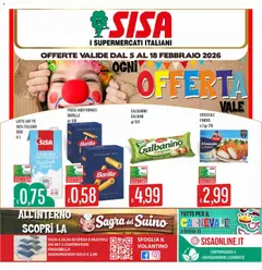 Anteprima del volantino SISA Calabria catalogo valido a partire dal 05.02.2026