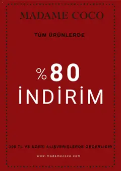 30.06.2025 tarihinden itibaren geçerli olan Madame Coco kataloğu önizlemesi