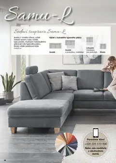 Náhled letáku Sconto nábytek katalog - Sedací soupravy od 01.01.2026 | Strana: 56 | Produkty: Sedací souprava, Křeslo