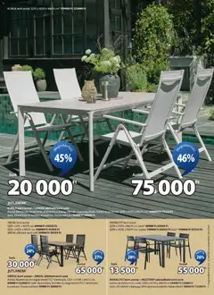 JYSK akciós újság - amely érvényes a következő dátumtól: 04.03.2026 | Oldal: 13 | Termékek: Kerti asztal, Asztallap, Kerti szék, Szék