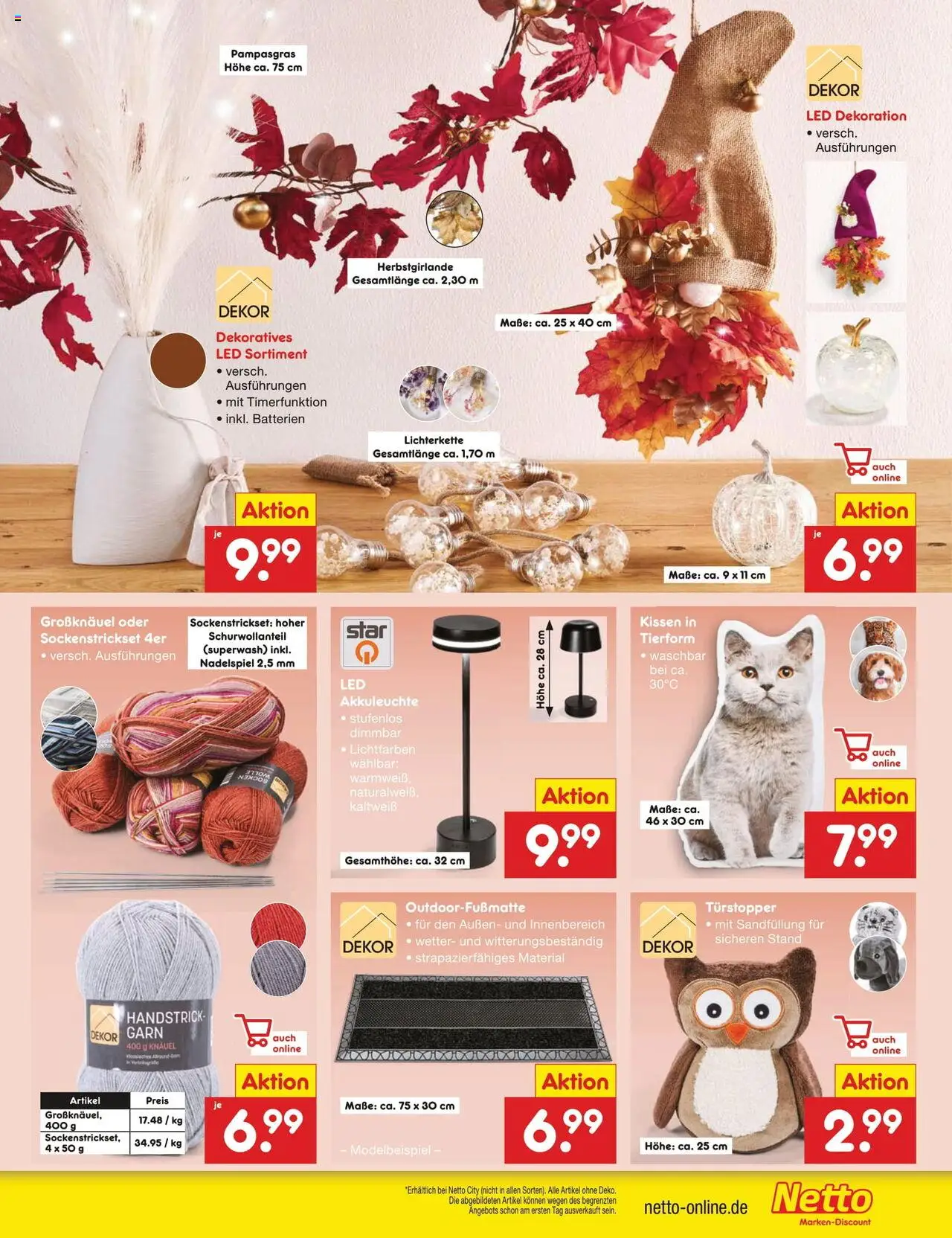Netto Marken-Discount Prospekt 	 – gültig ab 22.09.2025 | Seite: 33 | Produkte: Kissen, Batterien
