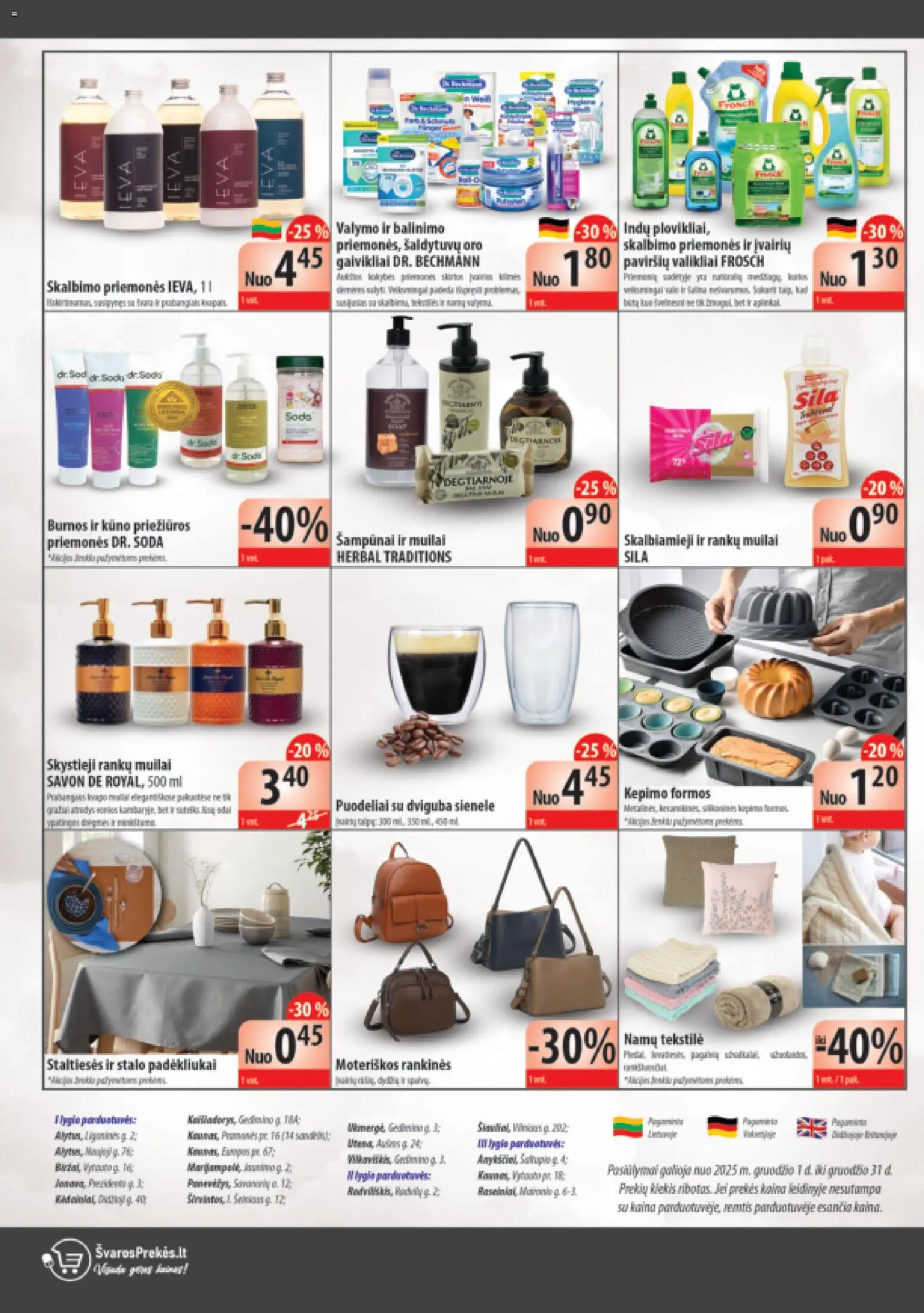 Švaros Prekés akcijos nuo 01.01.2025 | Puslapis: 4