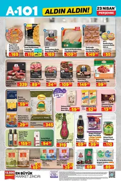 23.04.2026 tarihinden itibaren geçerli olan A101 kataloğu önizlemesi