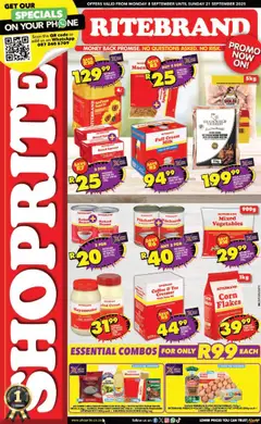 Shoprite specials catalogue – valid from 08.09.2025