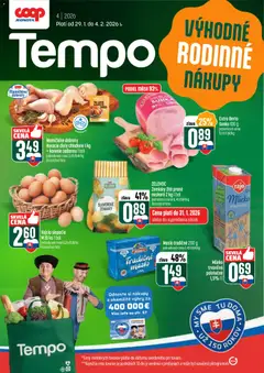 COOP Jednota leták platný od 29.01.2026