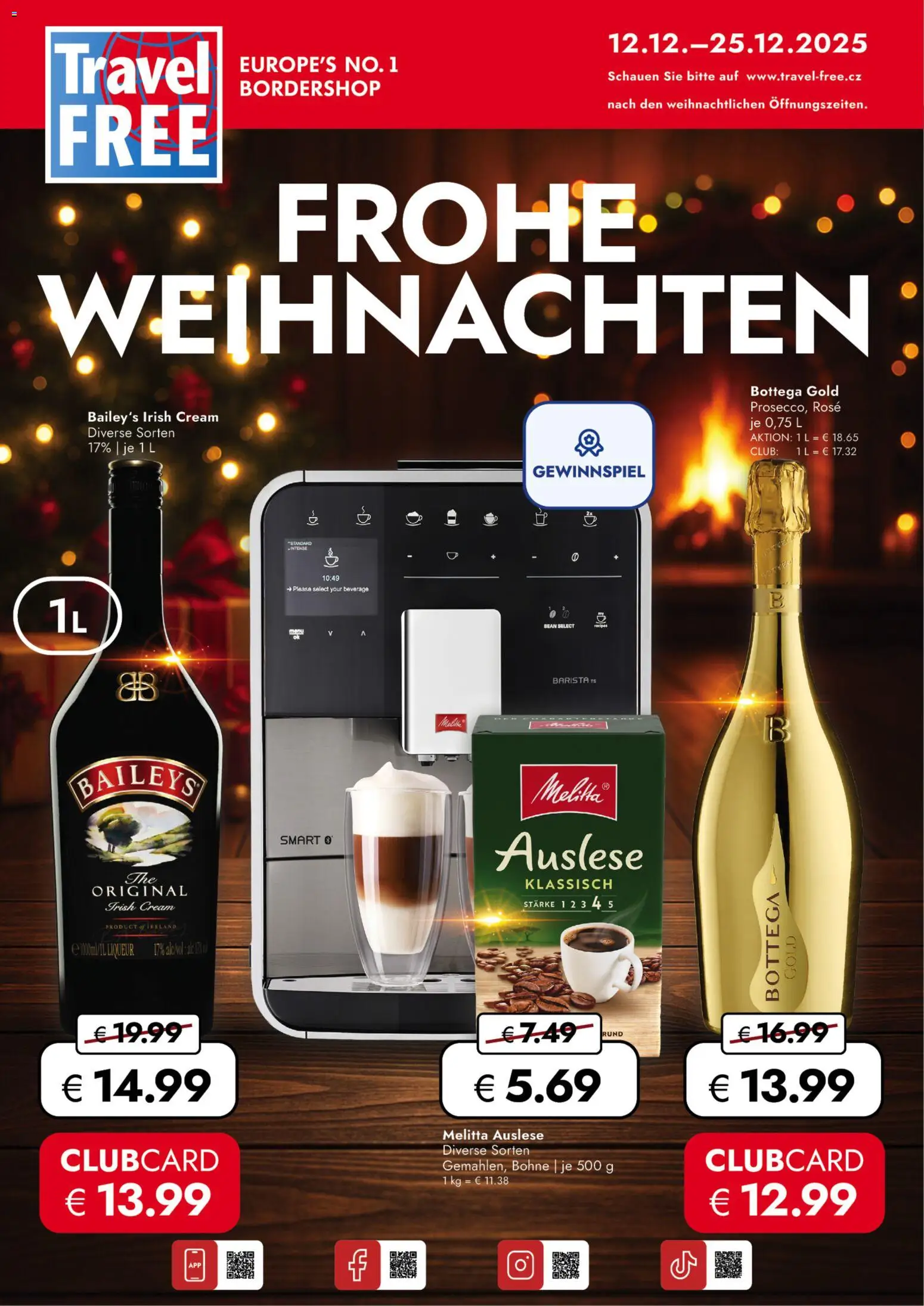 Travel FREE Flugblatt gültig ab 12.12.2025 | Seite: 1