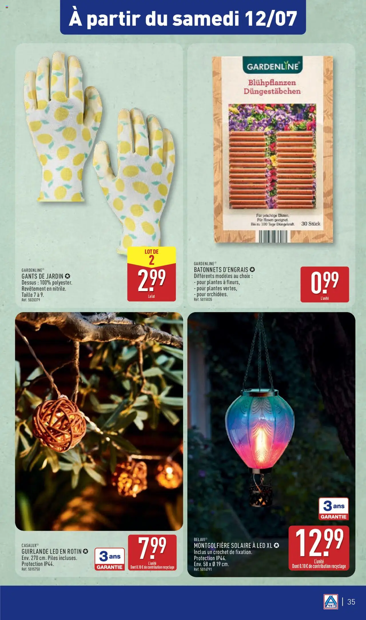  | Page: 37 | Produits: Plantes, Piles, Gants