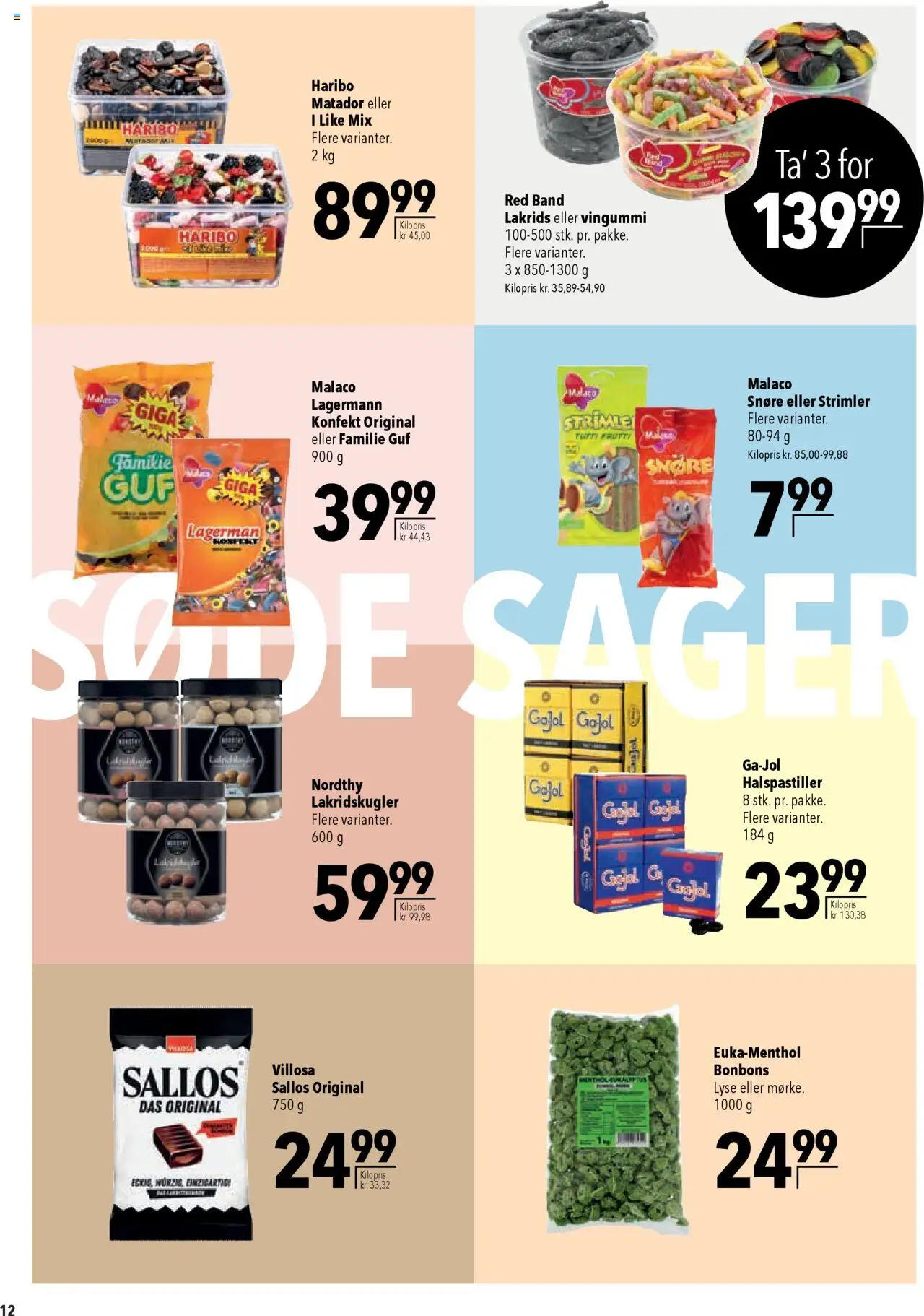 CITTI Markt Dänemark-Werbung – gültig ab 08.10.2025 | Seite: 12 | Produkte: Haribo