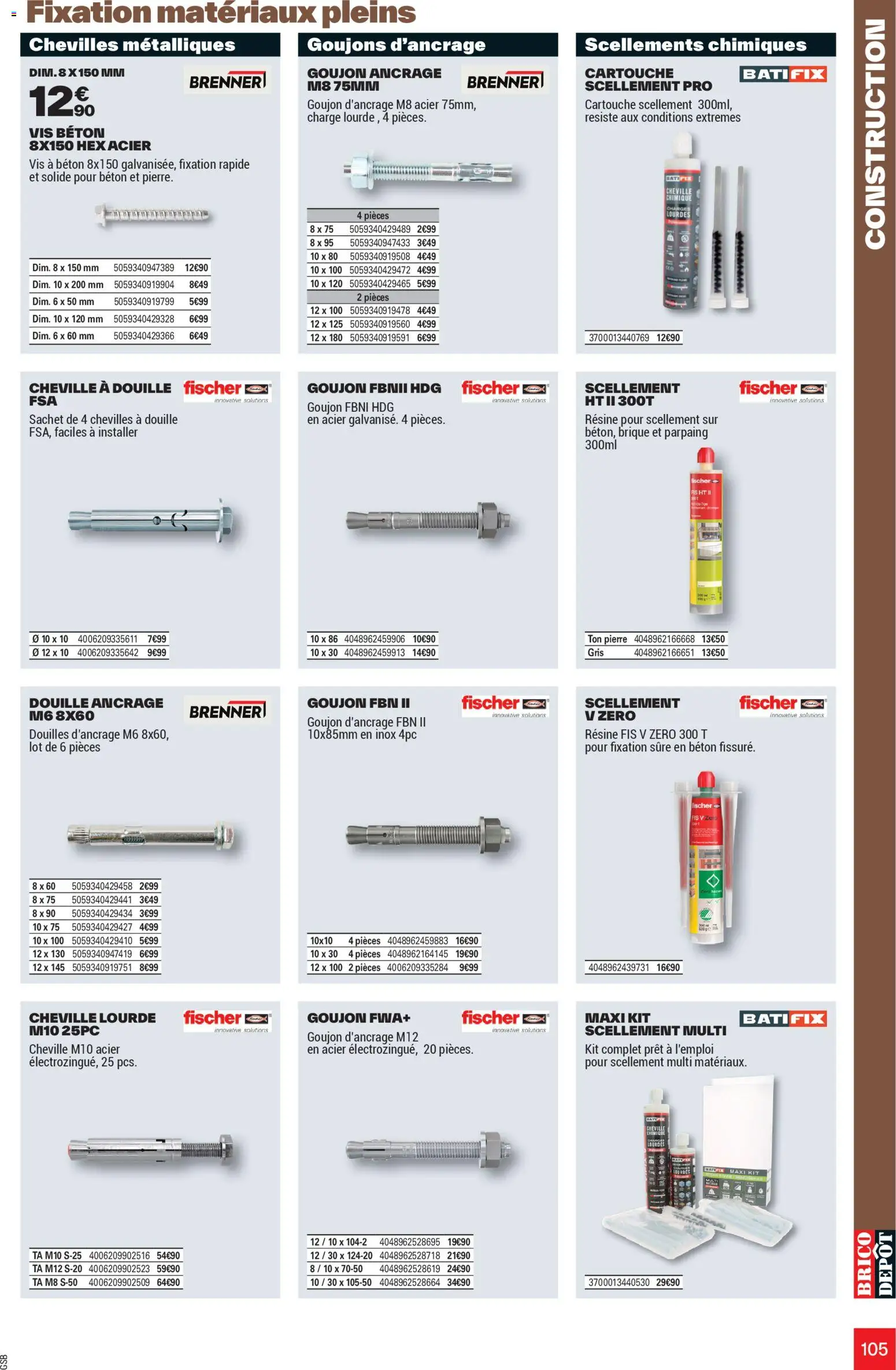 {H1} | Page: 105 | Produits: Cartouche