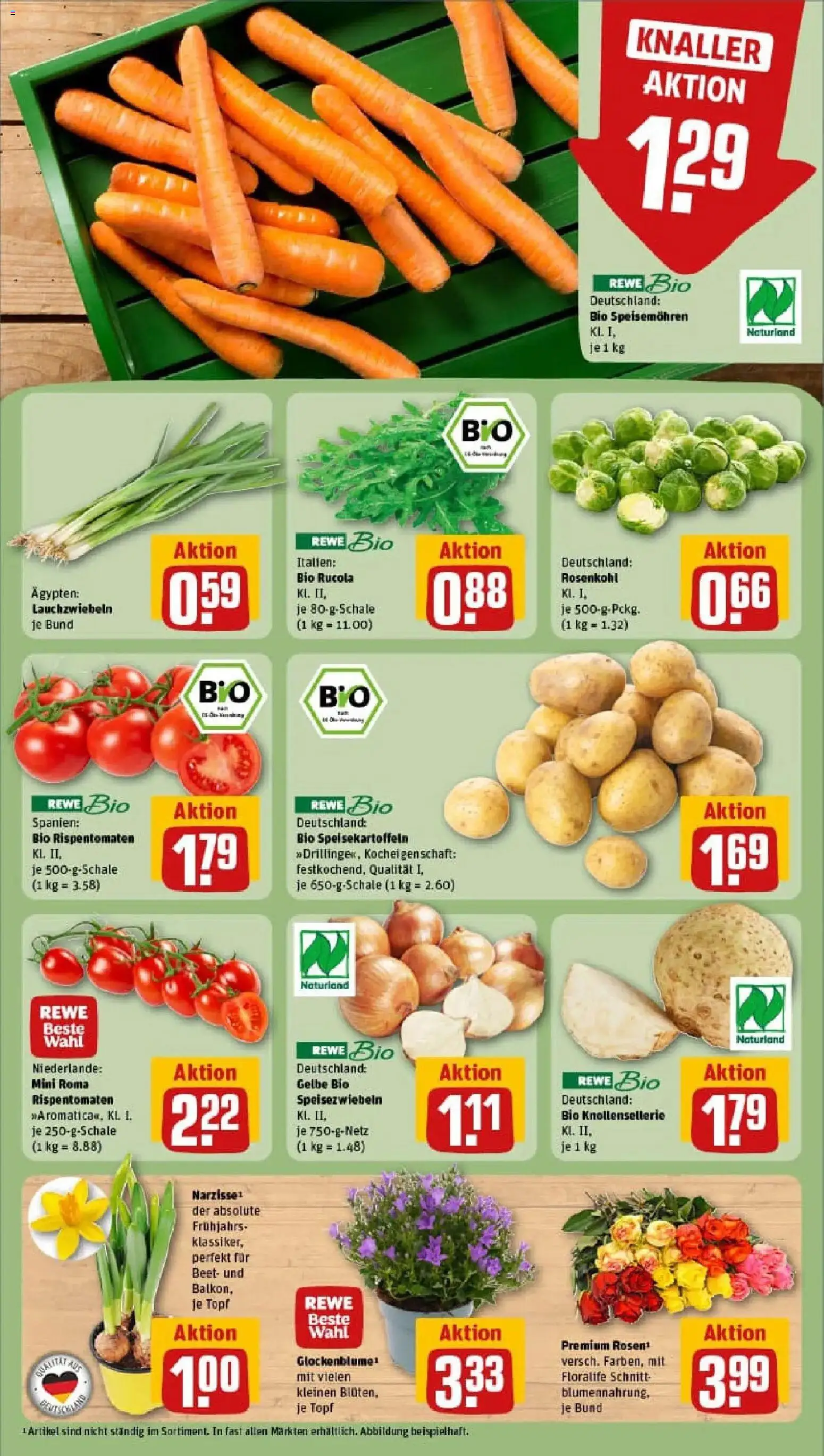 Rewe prospekt Berlin / Friedrichshain	 – gültig ab 11.01.2026 | Seite: 7 | Produkte: Rucola