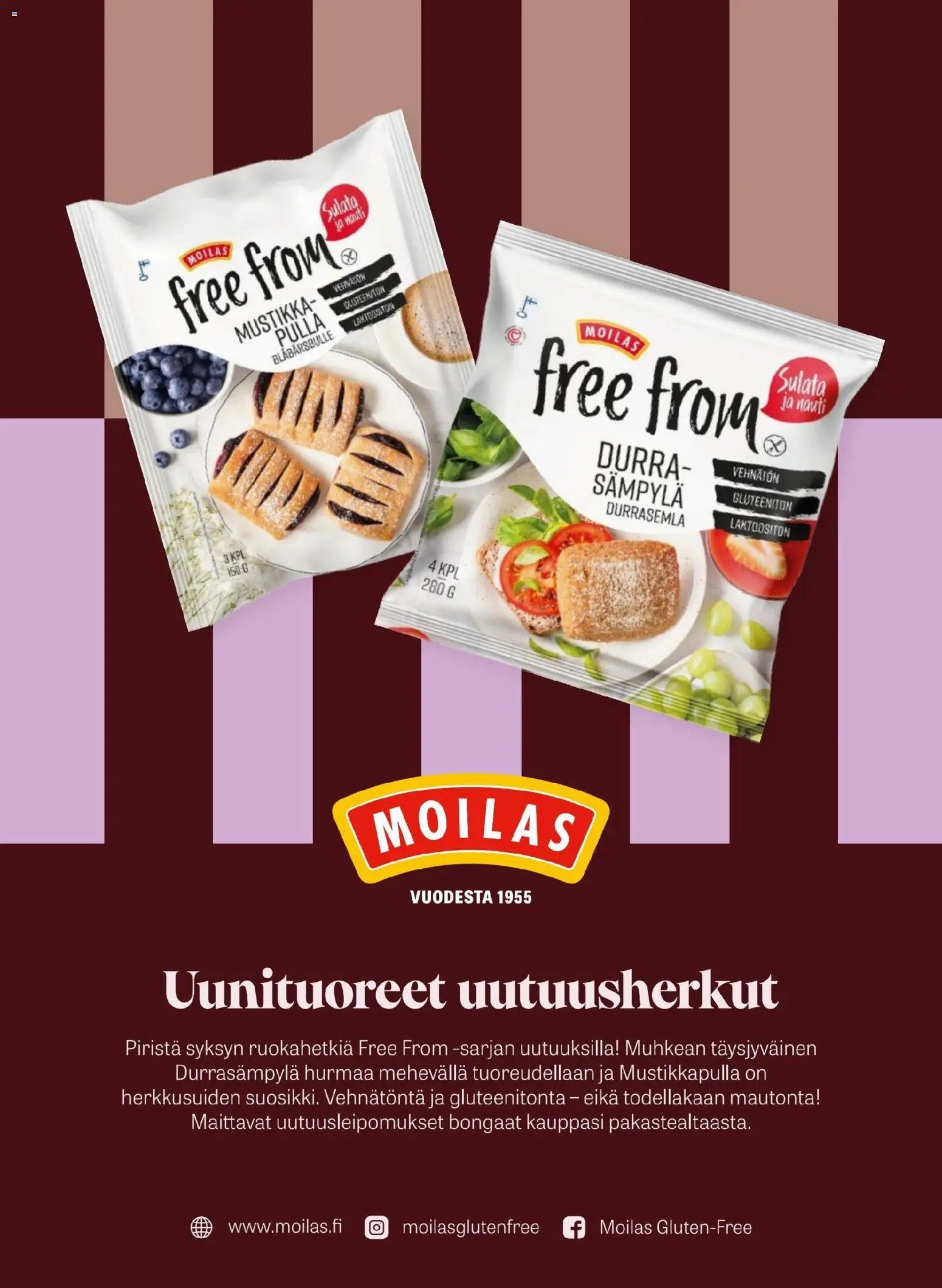 K-Supermarket - Pirkka – voimassa 05.11.2025 alkaen | Sivu: 14 | Tuotteet: Mustikka, Pulla