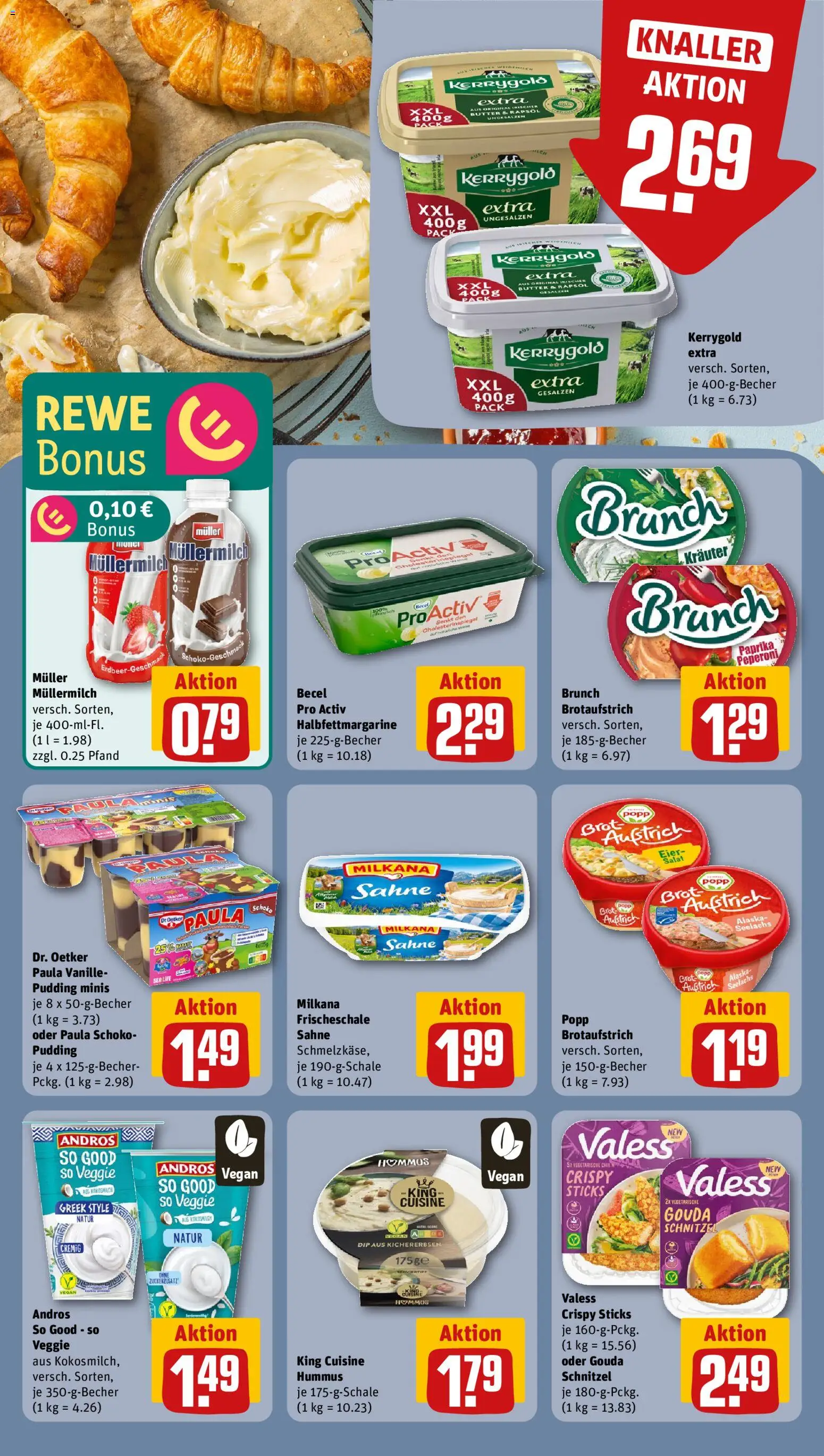 Rewe Prospekt 	 – gültig ab 20.04.2026 | Seite: 15 | Produkte: Rapsöl, Gouda, Pudding, Muller mullermilch