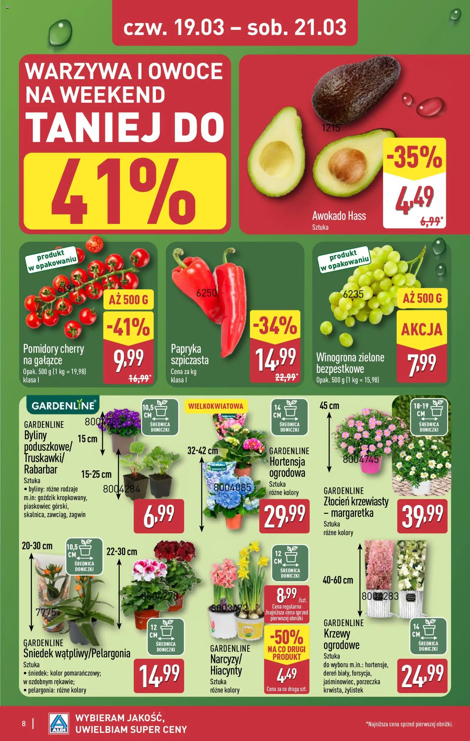 Aldi Polsko leták - Oferta weekendowa od 19.03.2026 | Strana: 8