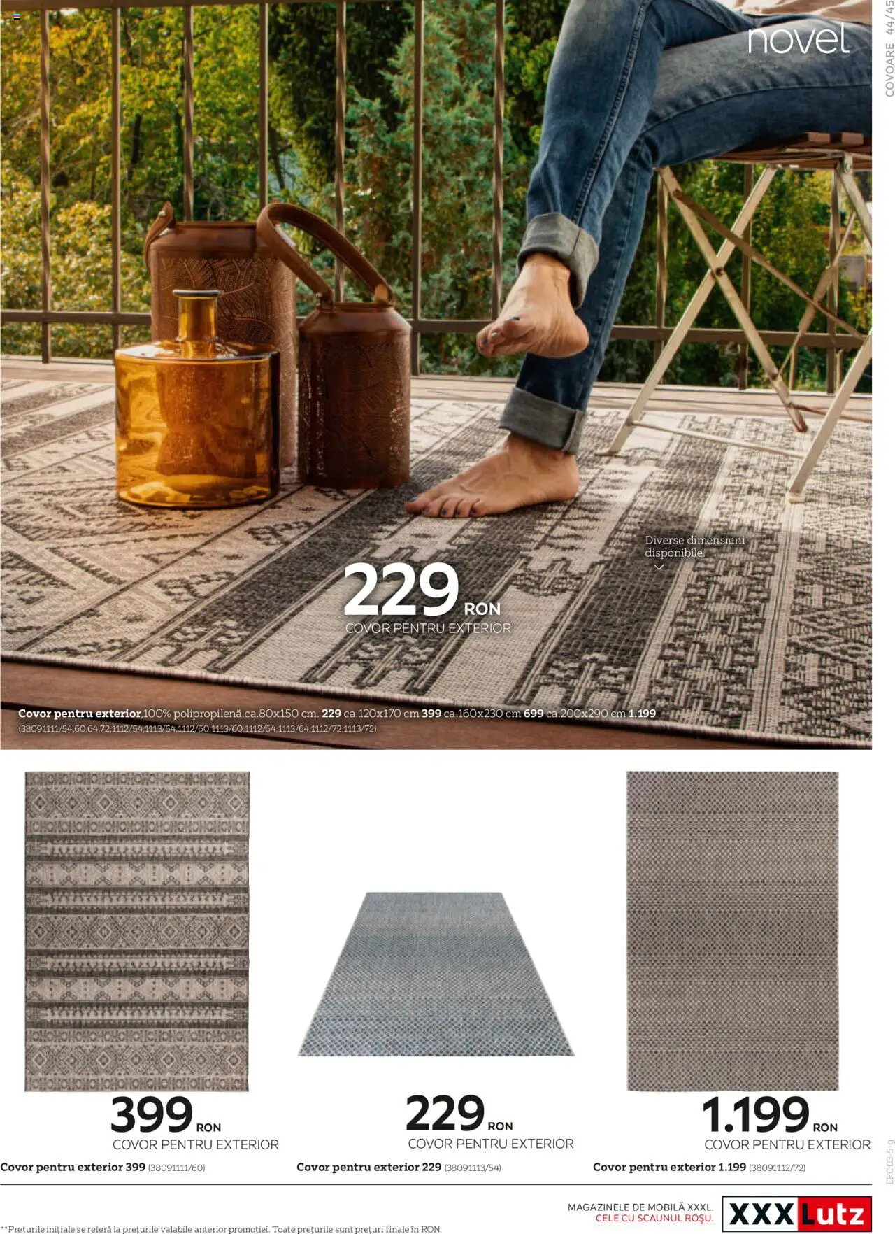 XXXLutz catalog - Grădină – valabil de la 10.03.2025 | Pagină: 45 | Produse: Covor