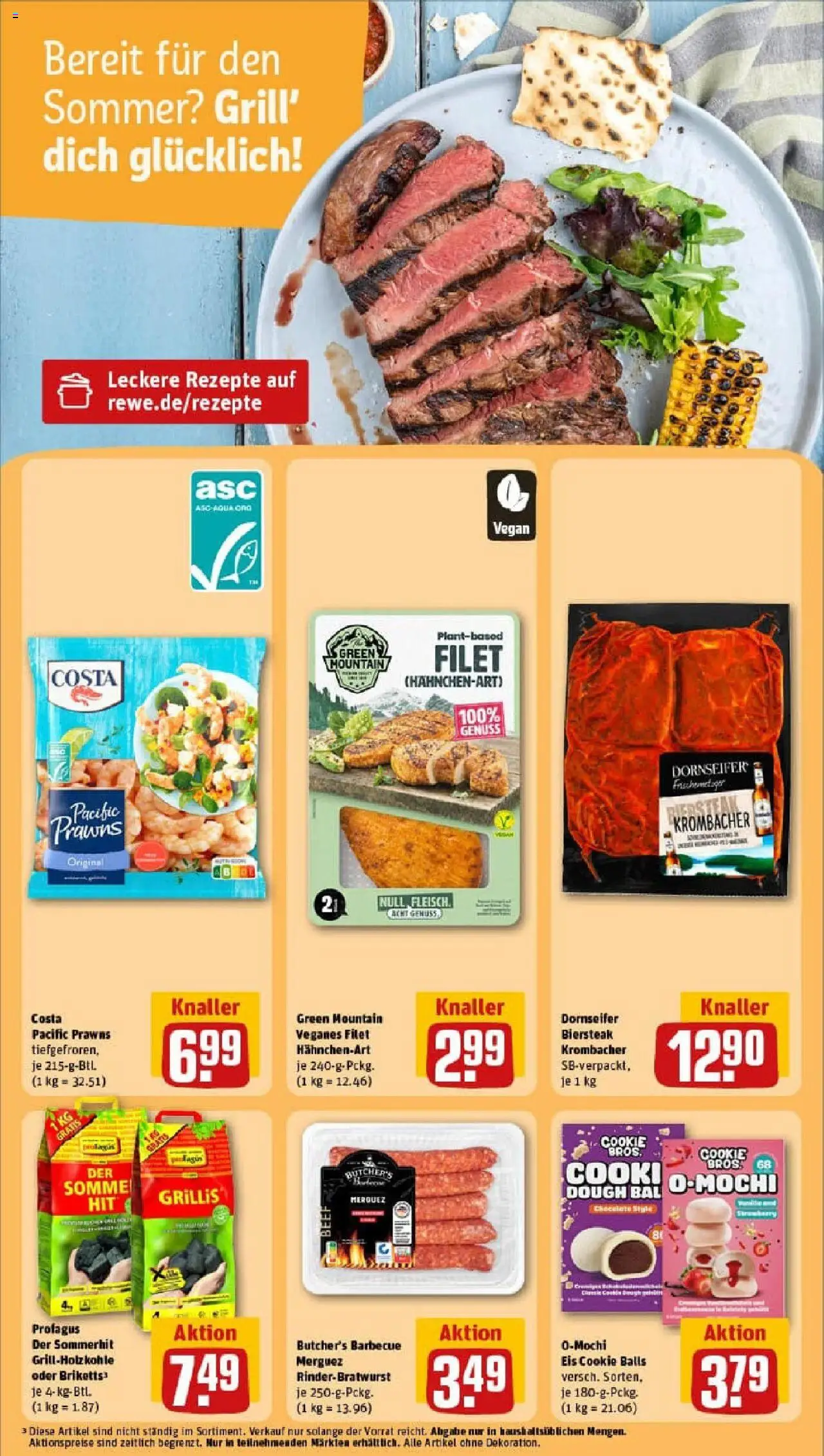Rewe prospekt Cochem / Cond	 - gültig ab dem 27.07.2025 | Seite: 20 | Produkte: Krombacher, Steak, Eis