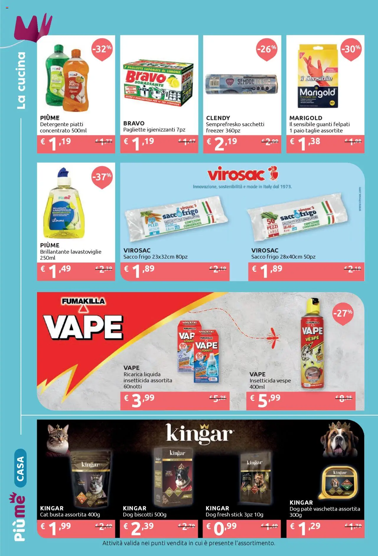 Volantino IperSoap del 25.08.2025 | Pagina: 8 | Prodotti: Detergente, Biscotti, Limone, Freezer