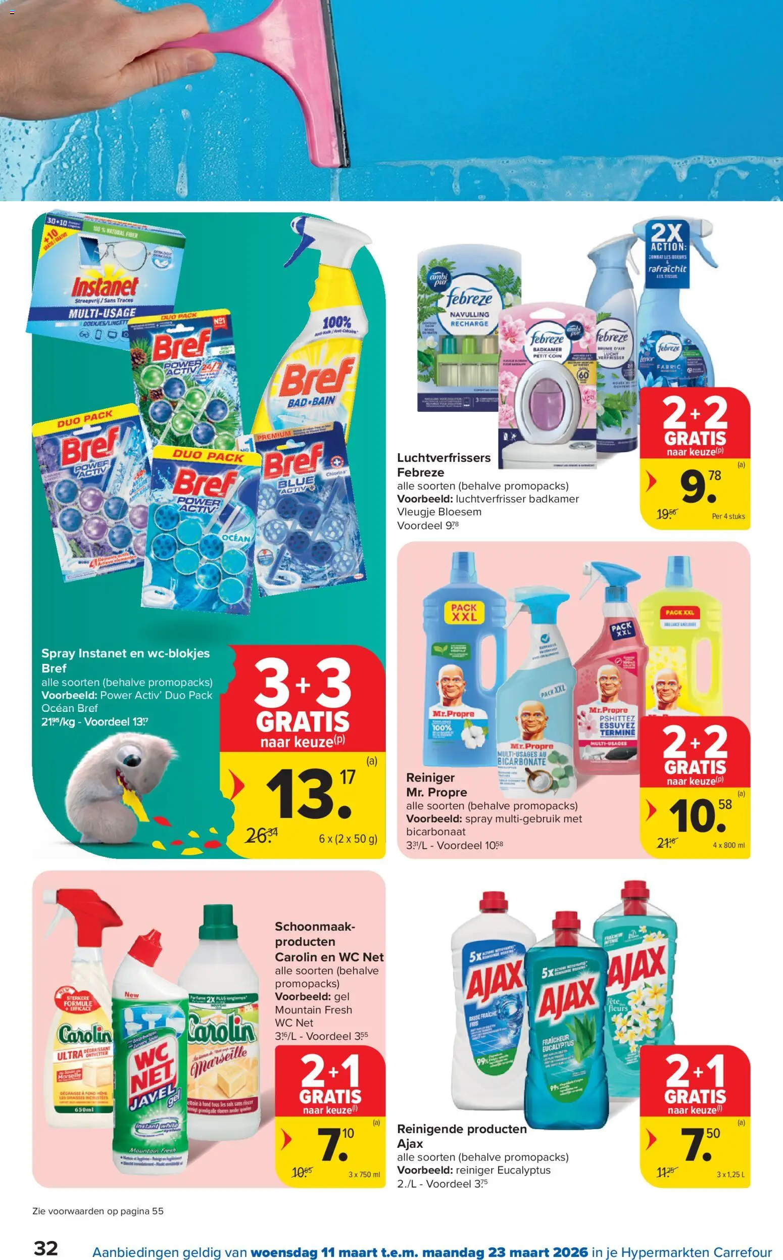 {H1} | Pagina: 32 | Producten: Luchtverfrisser, Wc, Gel