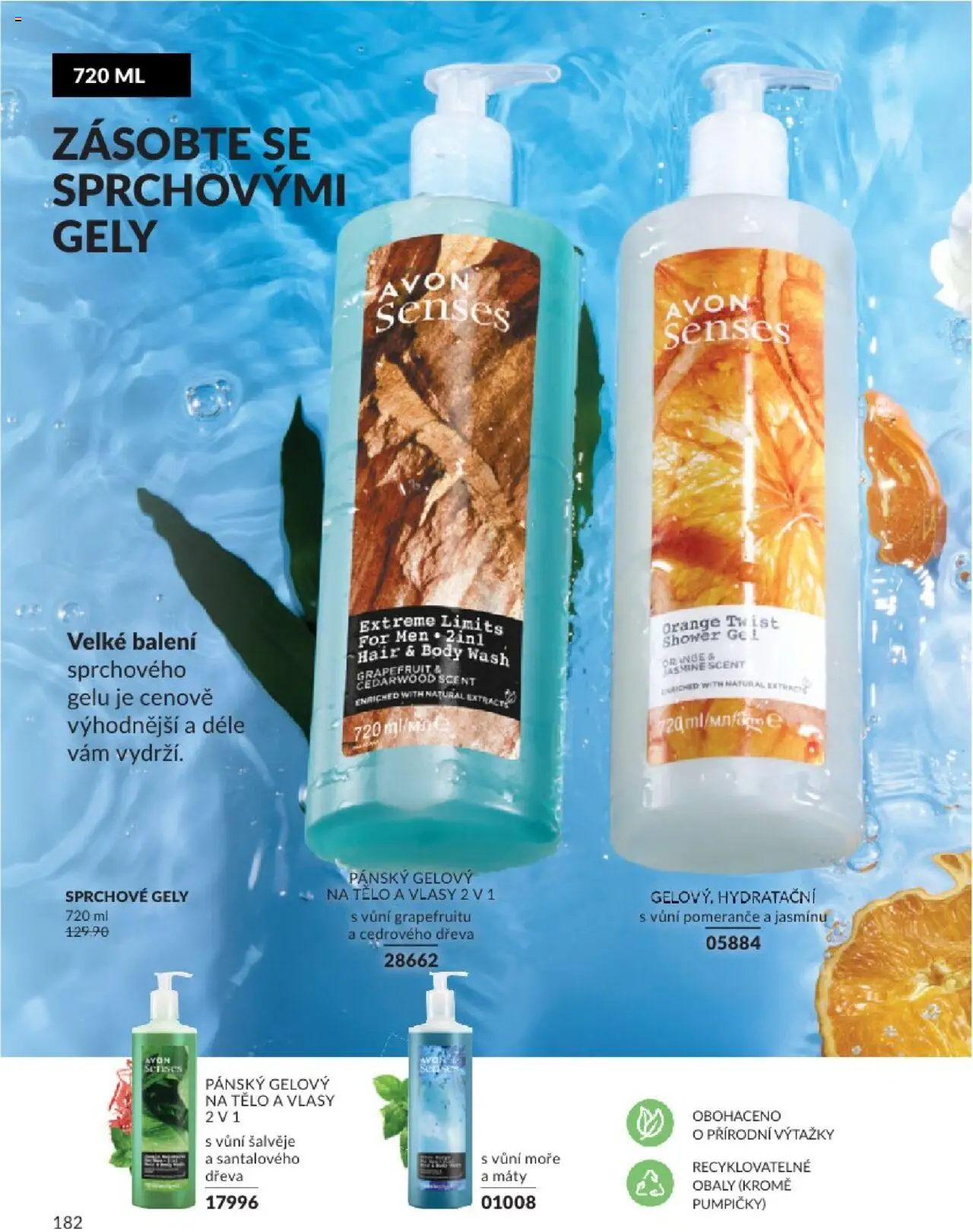 Avon katalog 6/2025 od 01.06.2025 | Strana: 182 | Produkty: Pomeranče, Body