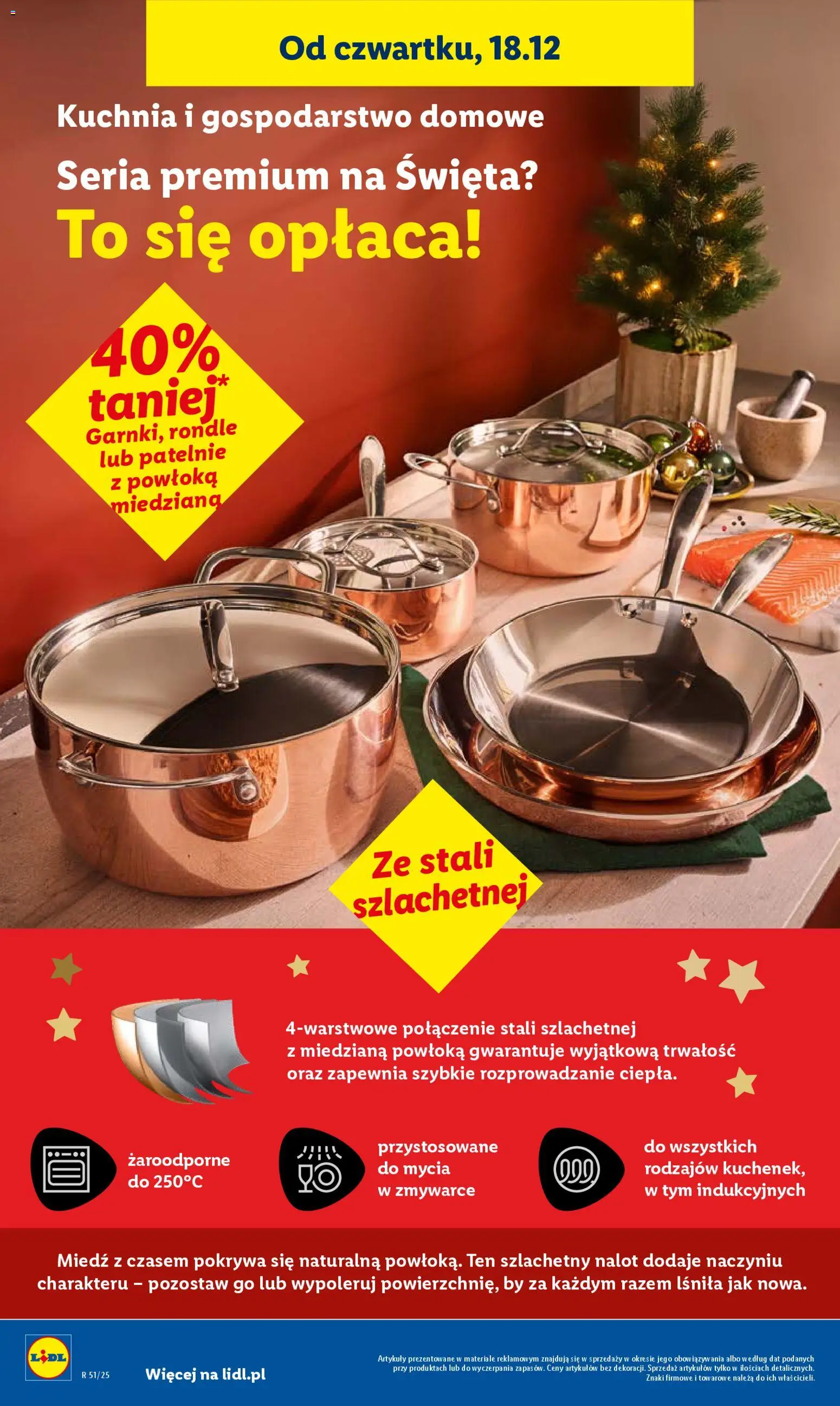 Lidl Gazetka od 18.12.2025 | Strona: 26 | Produkty: Patelnie